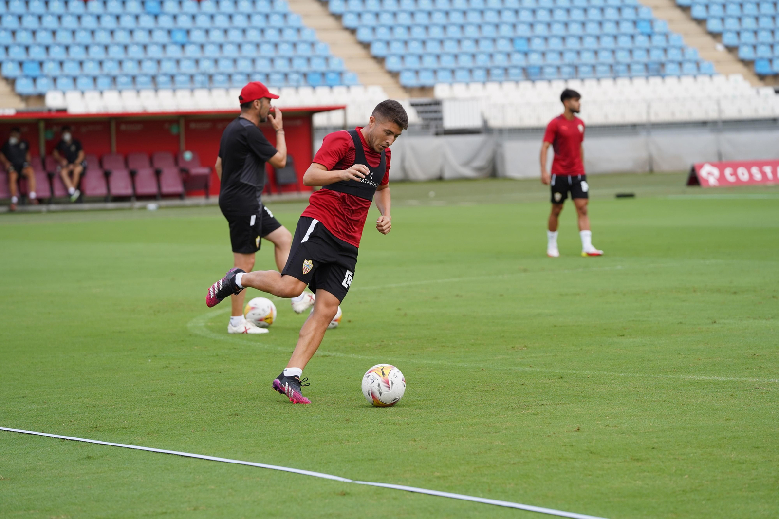 Fotogalería del entrenamiento del Almería, jueves 19