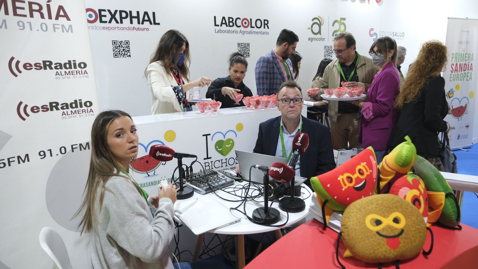 Imágenes de la Expolevante del jueves. Campohermoso-Níjar