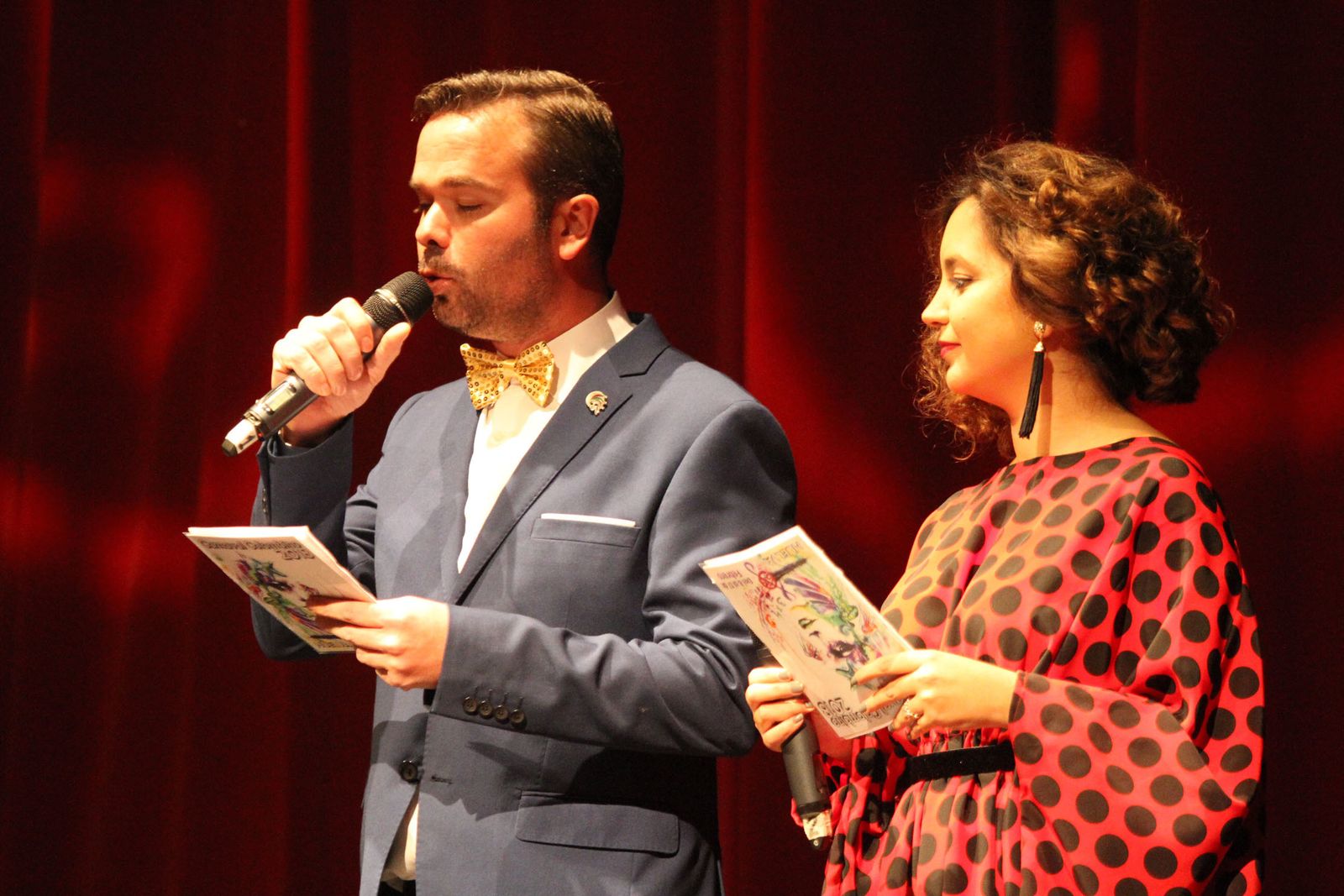 Imágenes del primer día de preliminares de concurso del Carnaval Colombino 2018