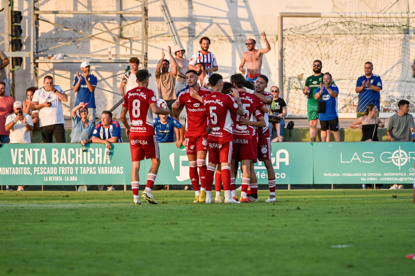 Imágenes del 1-1 del Xerez CD en casa del Sanluqueño