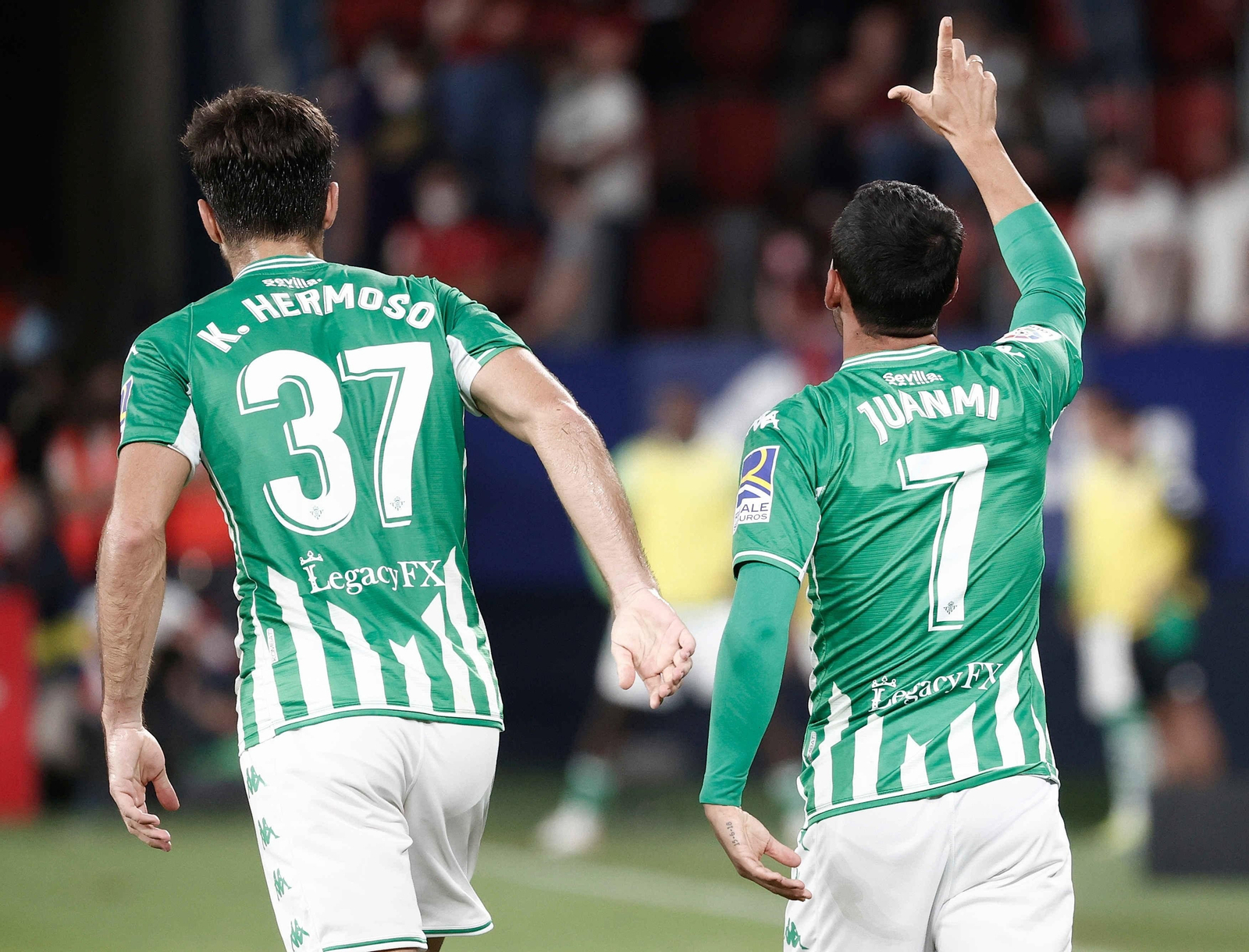 Las imágenes del Osasuna-Betis