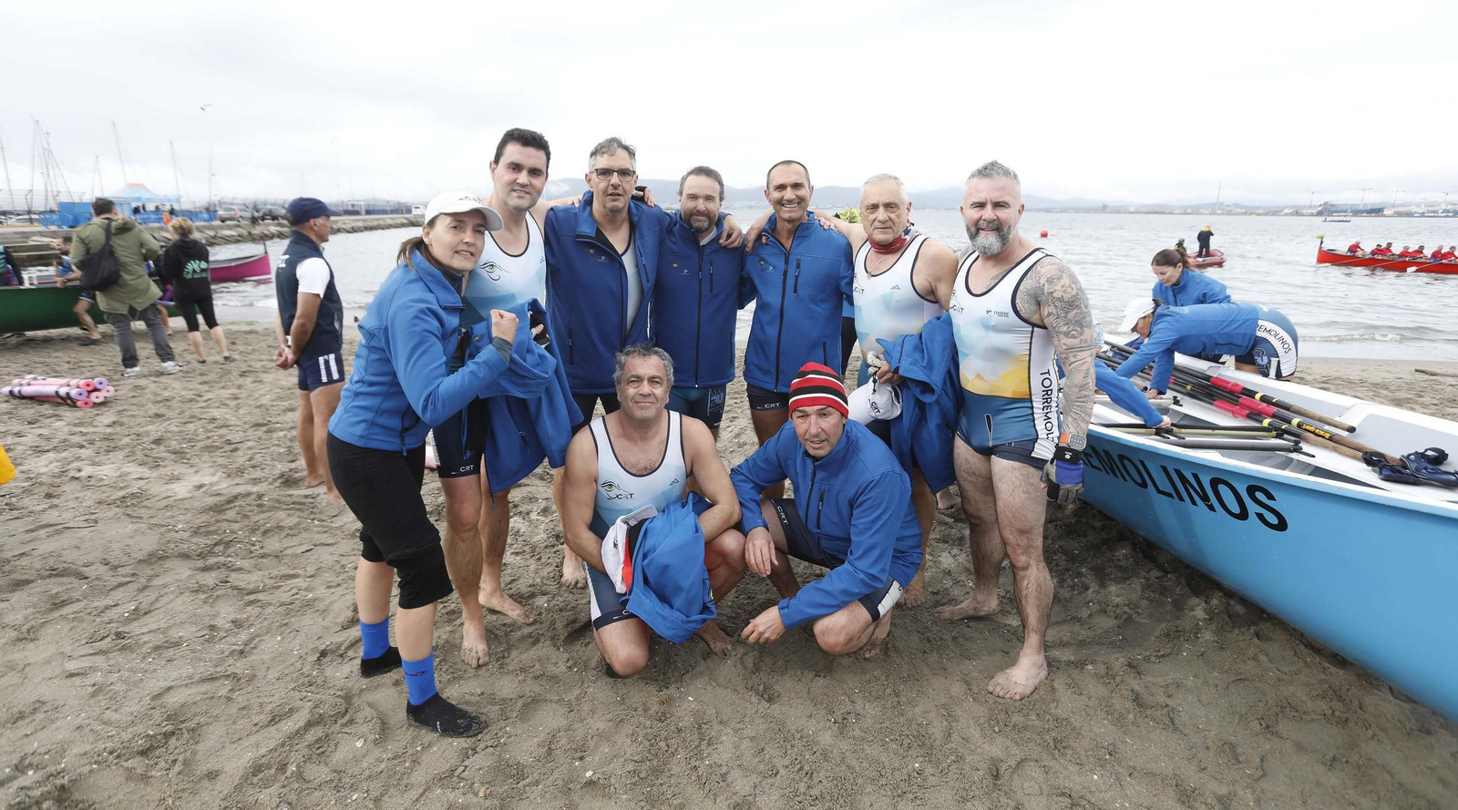 Las fotos de la tercera prueba de la Liga Andaluza de remo en banco fijo, celebrada en La Línea