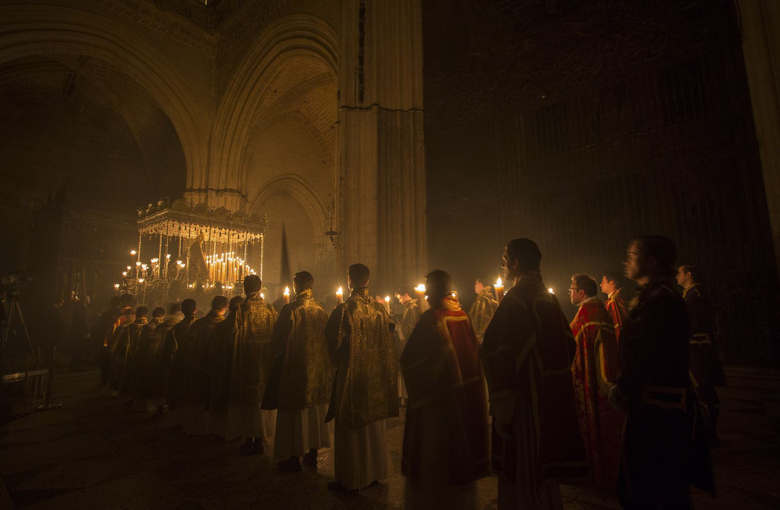La Virgen de la Concepción del Silencio en la Catedral.