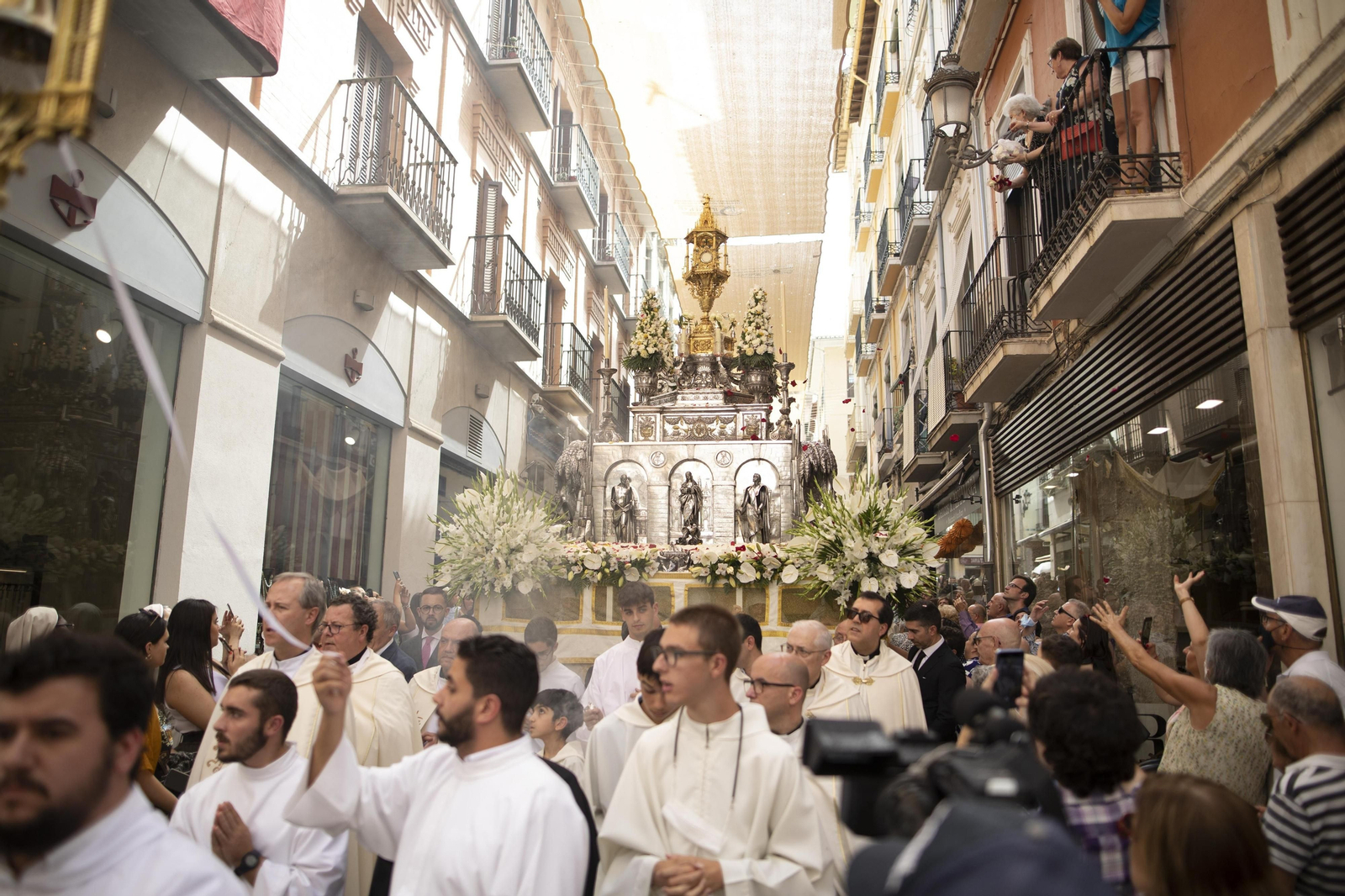 La procesión del Corpus Christie 2022 de Granada, en imágenes