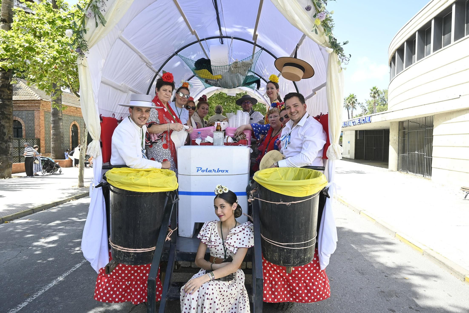 Todos los rocieros de la comitiva de la Hermandad de Huelva, en imágenes