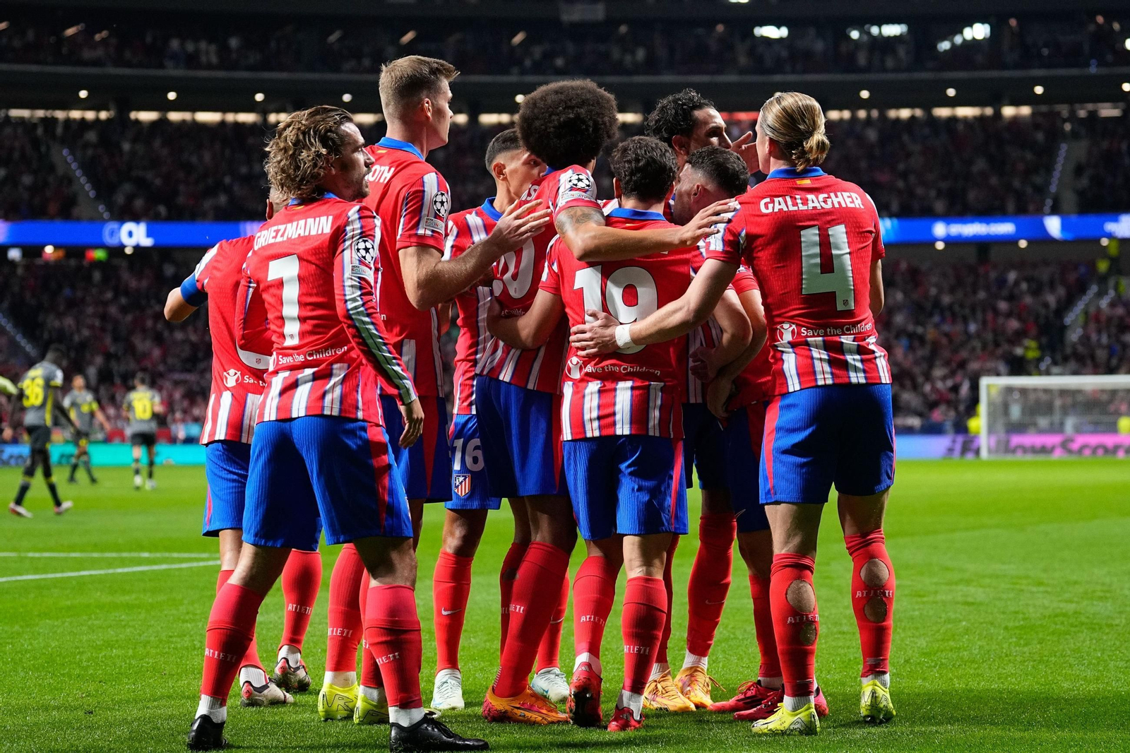 Las mejores imágenes del Atlético de Madrid en su duelo contra el Lille