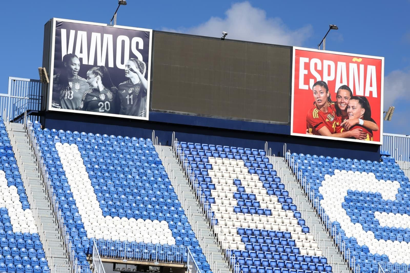 España-Suecia de la UEFA Women's Nations League: La Rosaleda se engalana