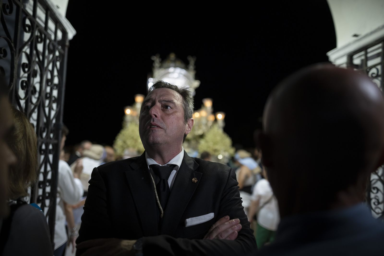 Imágenes de la recogida de la Virgen de la Cinta 2022