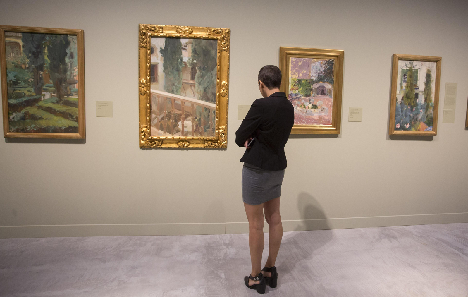 Las imágenes de la exosición de Joaquín Sorolla en CaixaFórum