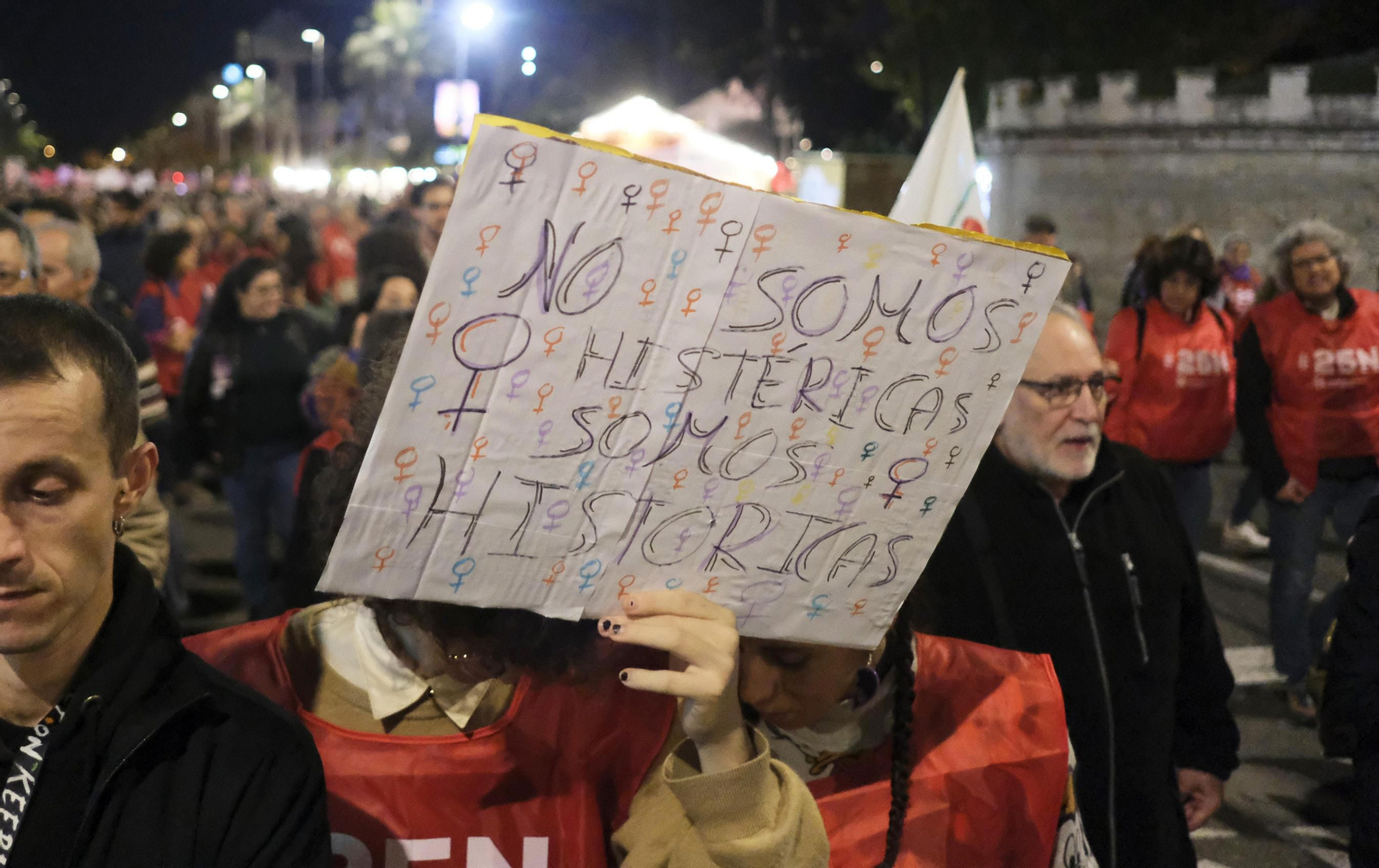 La manifestación en Córdoba contra la violencia de género, en fotografías