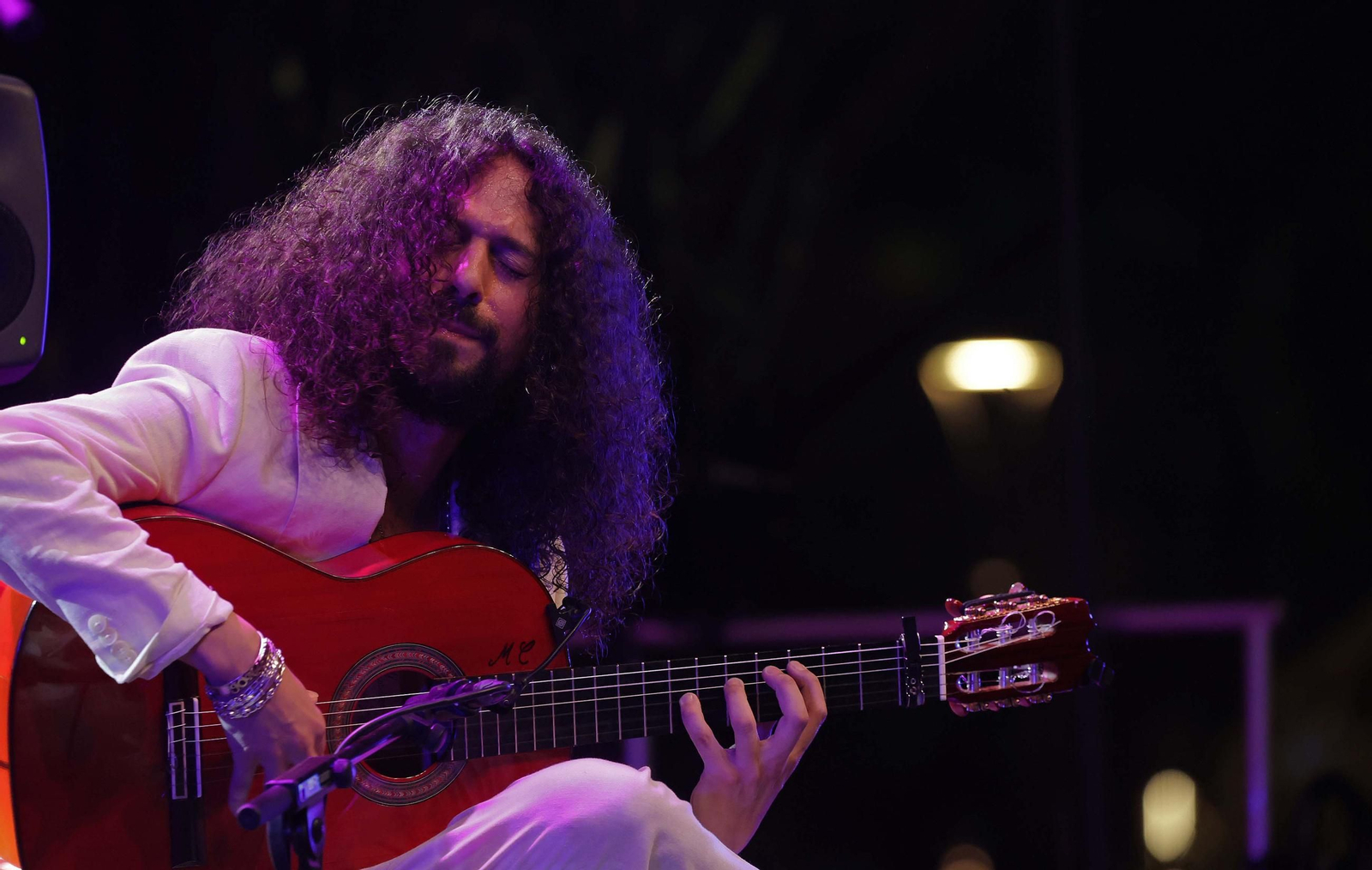 Fotos de la tercera sesión del XI Encuentro Internacional de Guitarra Paco de Lucía en Algeciras: Joni Jiménez y Antonio Canales