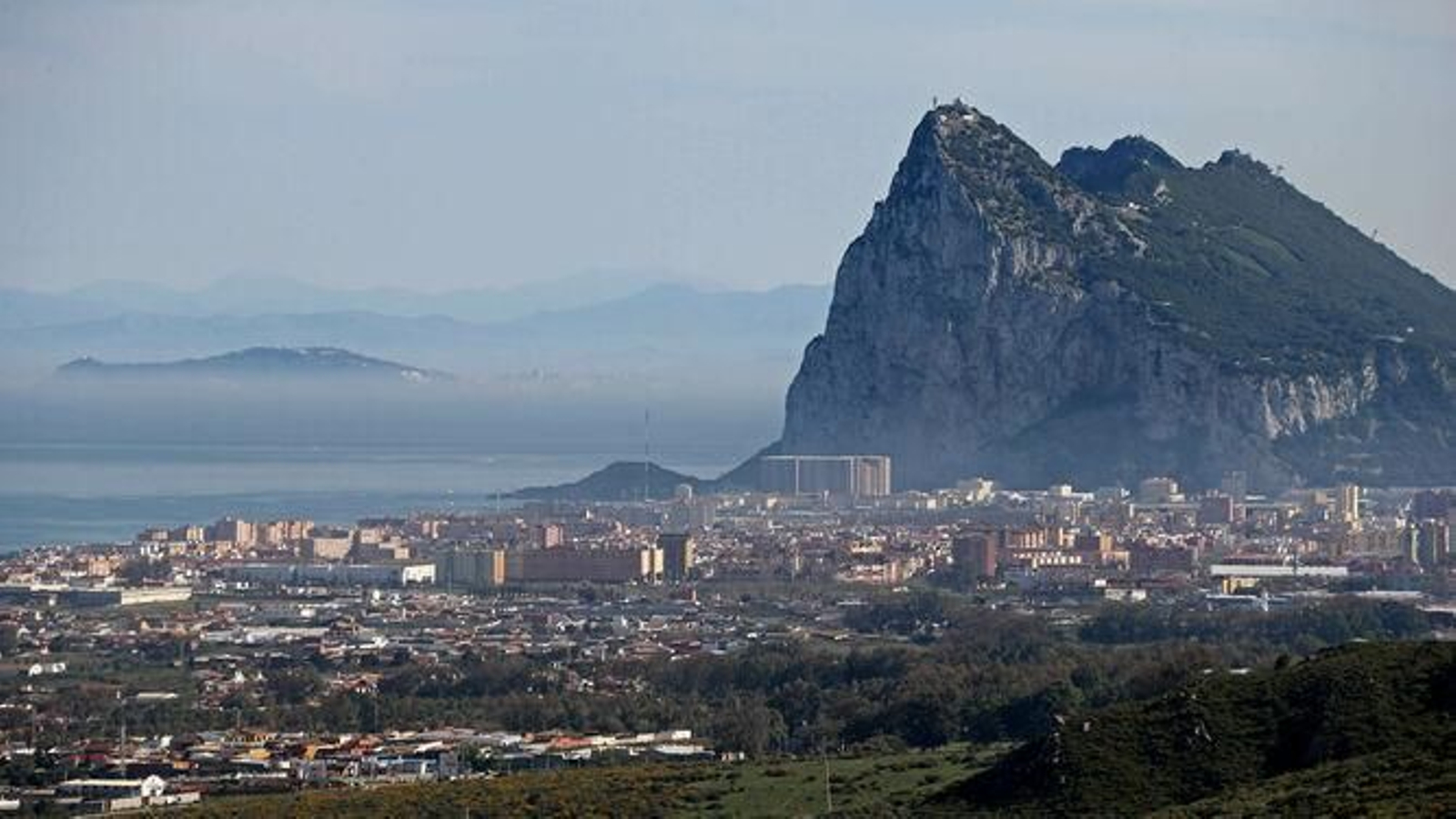 Vista aérea de La Línea