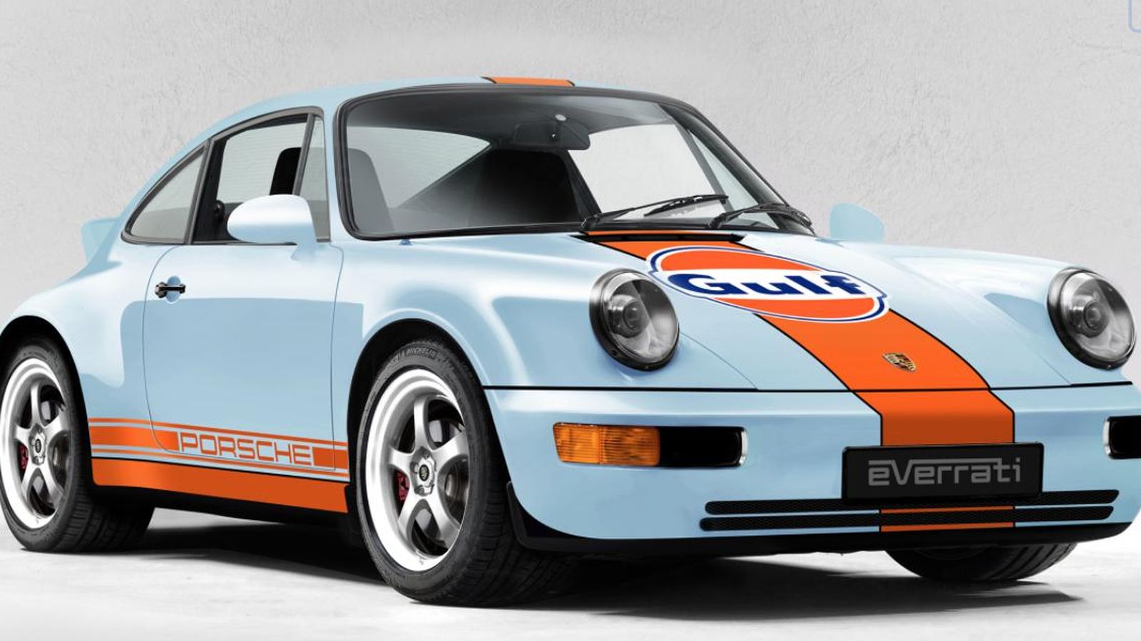 Los Porsche 911 964 son los preferidos por Everrati para las transformaciones a eléctricos.