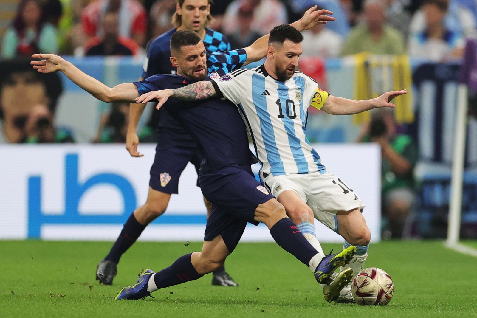 Las fotos de Messi contra Croacia