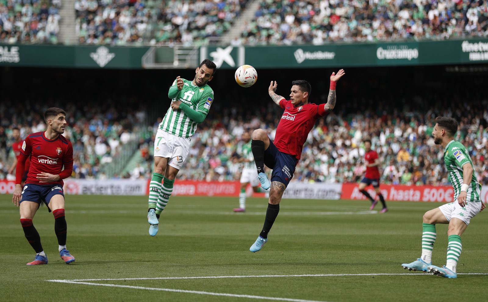 Las imágenes del Betis-Osasuna