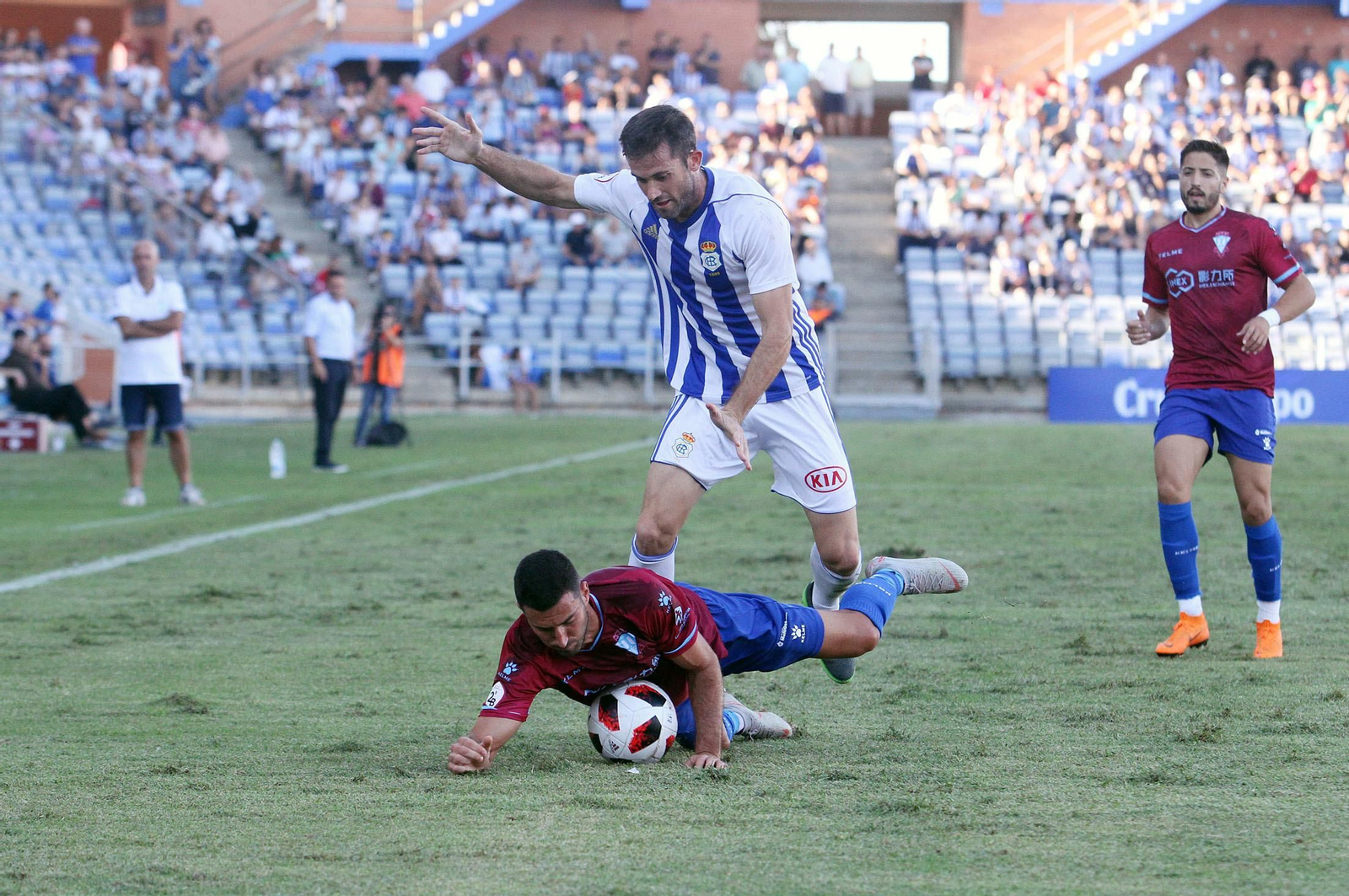 Imágenes del Recreativo de Huelva-Jumilla