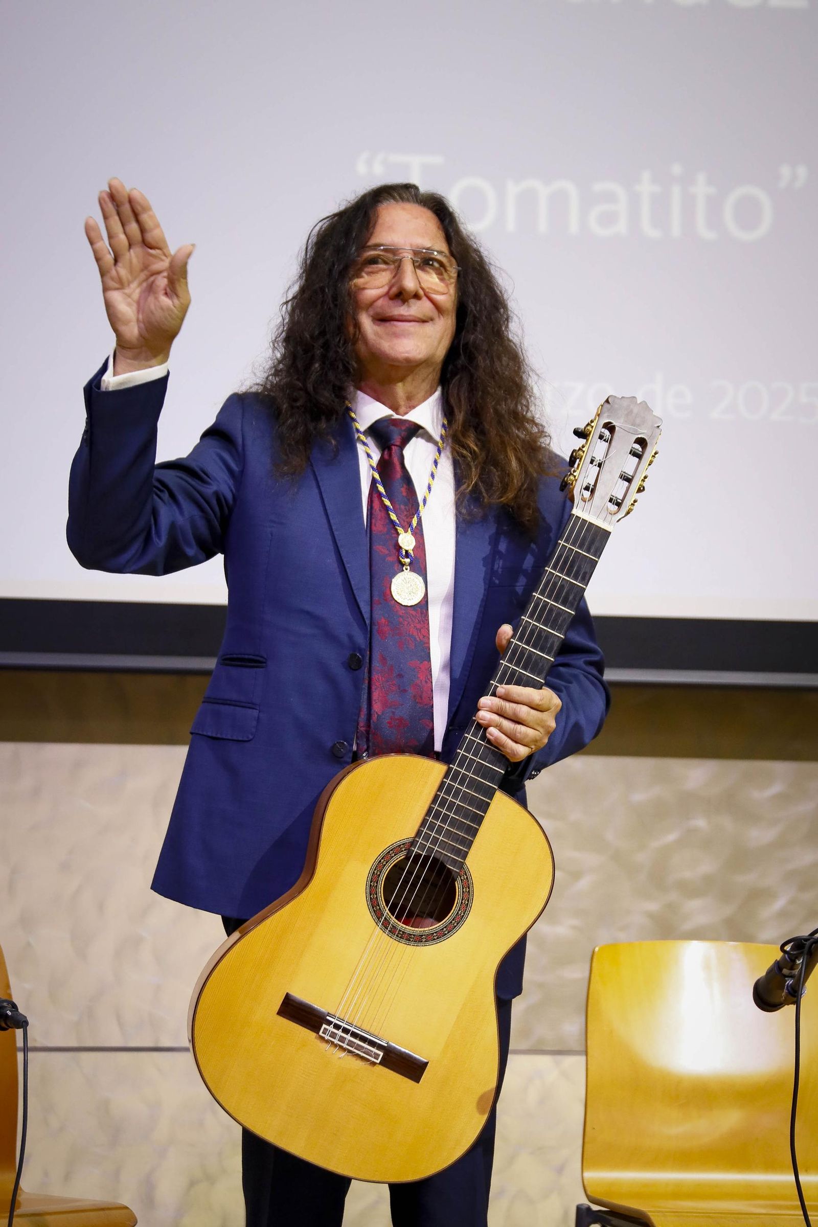 Las imágenes del acto de entrega de la Medalla de Oro a José Fernández Torres Tomatito, en la Universidad de Almería