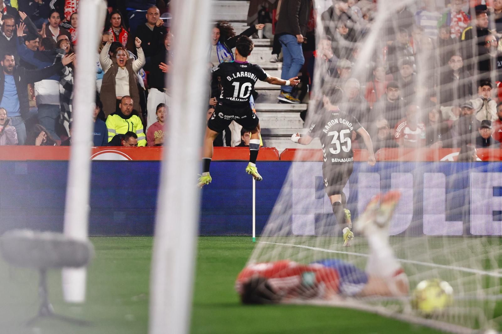 El Granada-Málaga CF, en fotos