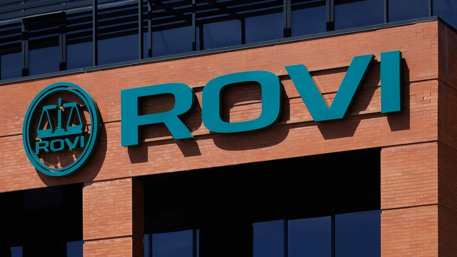 Fachada del edificio de Rovi, en Madrid.