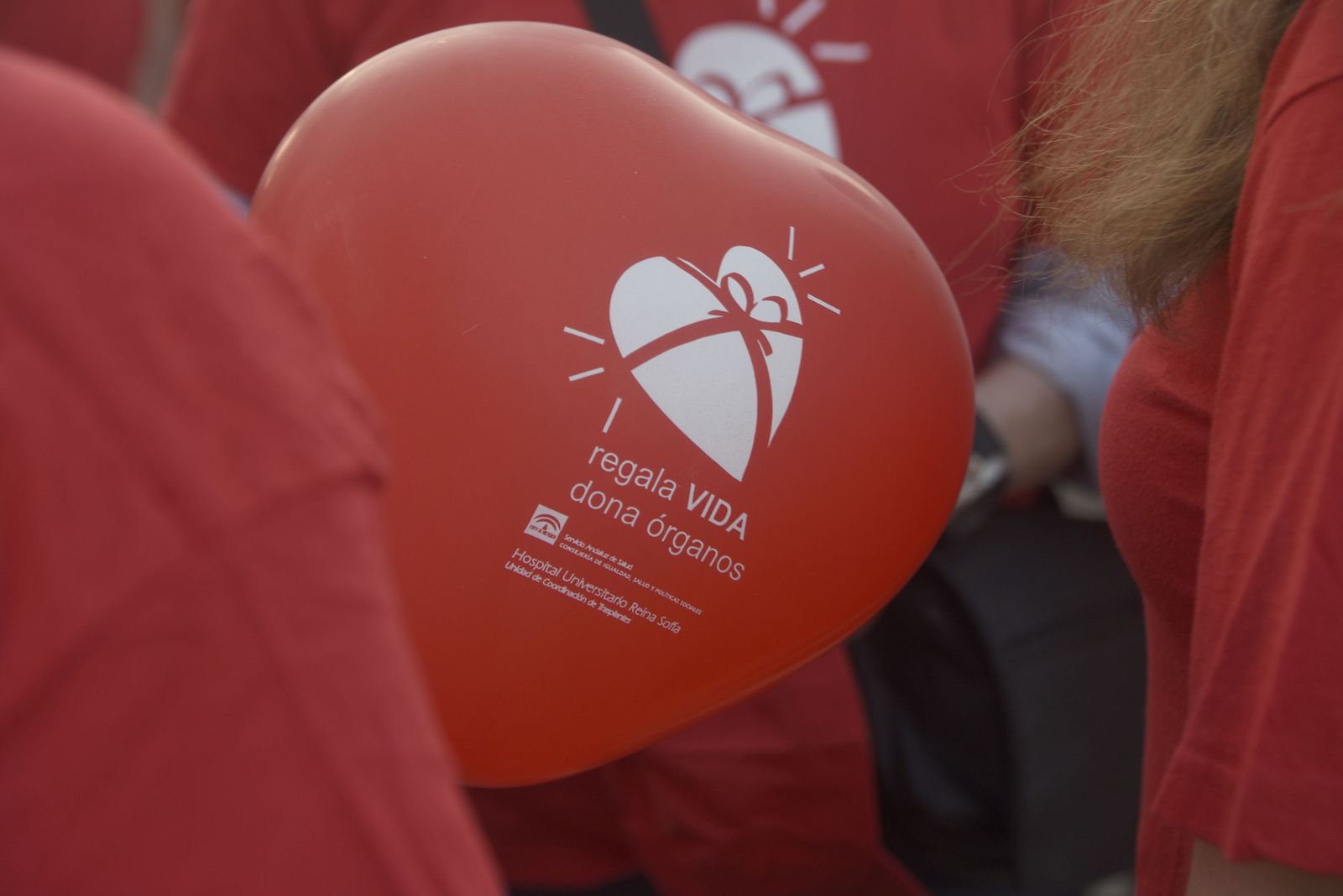 Imagen de una de las campañas de donación de órganos promovidas por el Reina Sofía.