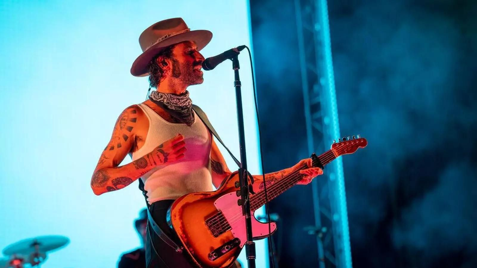 Leiva en un anterior concierto en la provincia de Cádiz