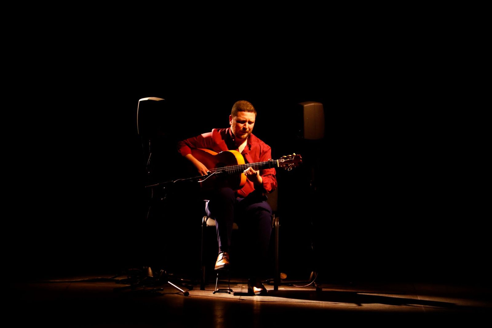 Alejandro Hurtado y Patricia Guerrero brillan en la Gala de Navidad de la Cátedra de Flamencología, en fotos