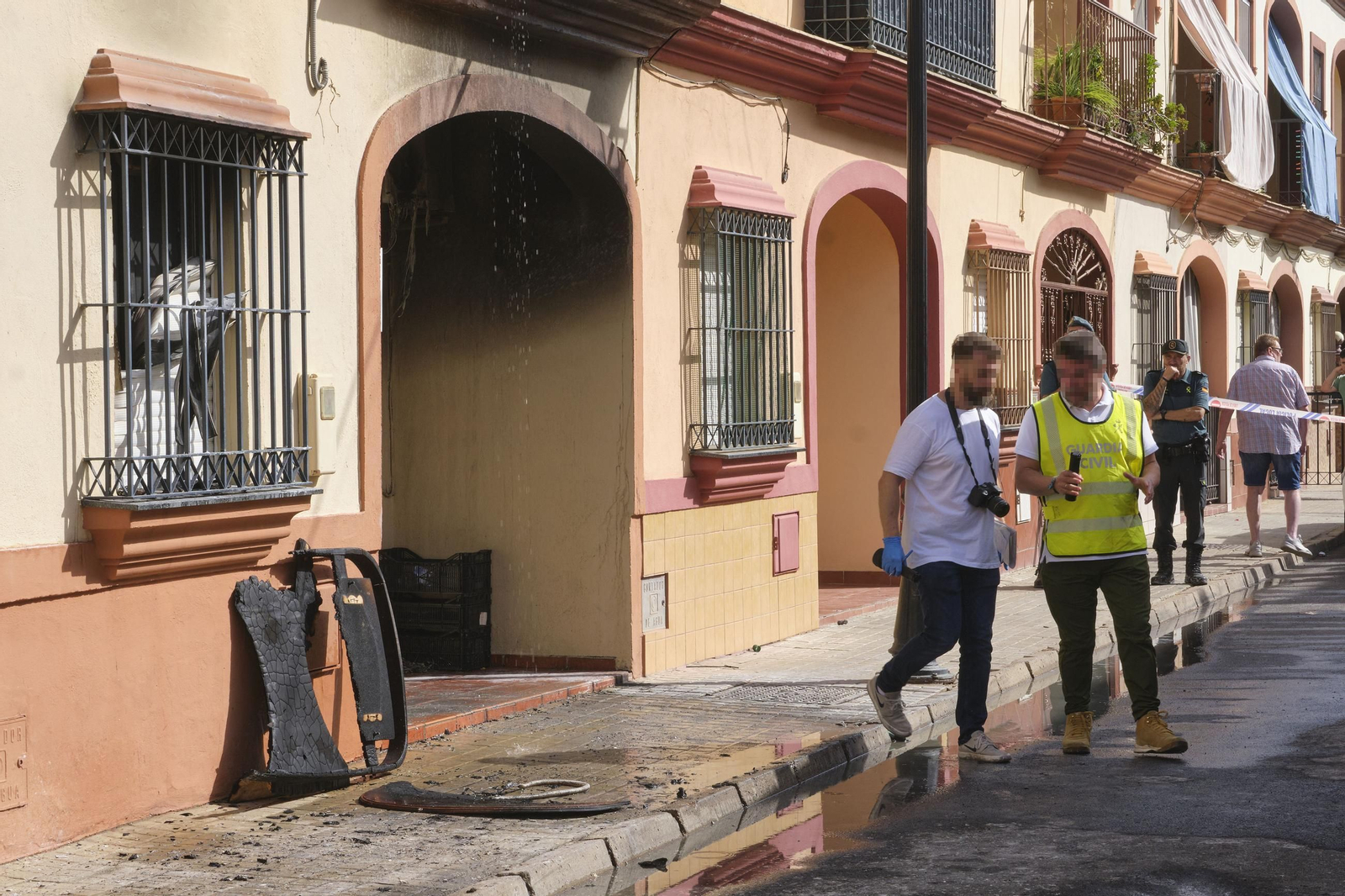 Incendio en Guillena, donde fallecen cuatro miembros de una misma familia