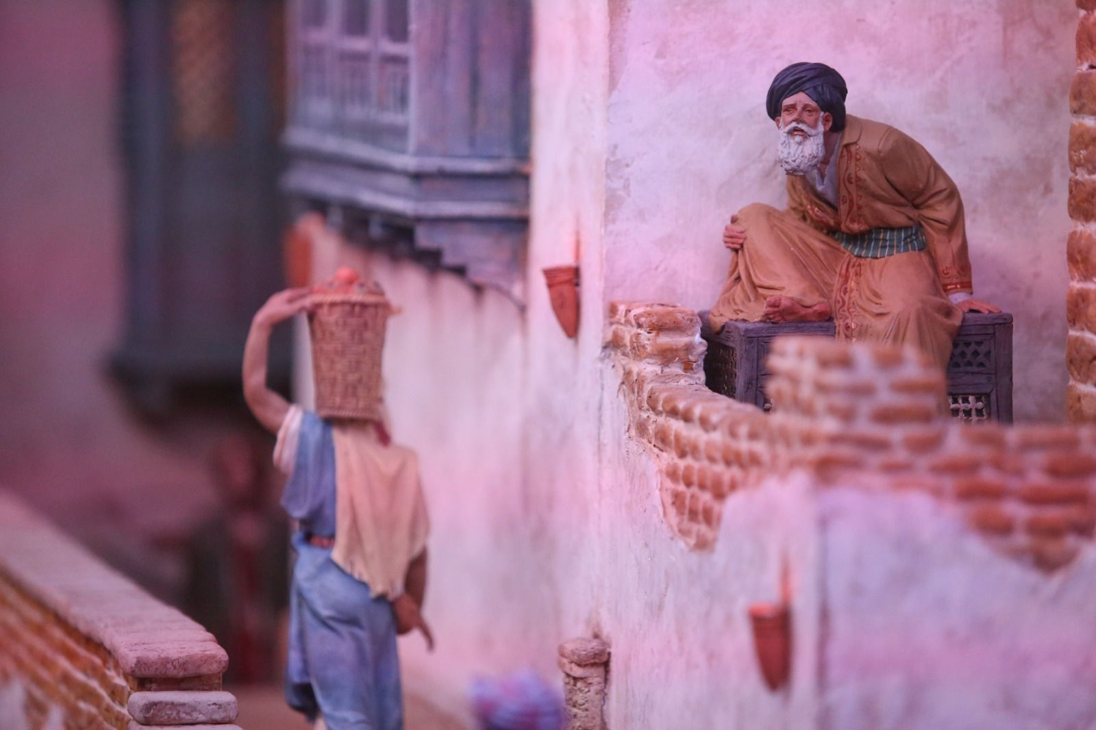 El Belén monumental hebreo que puede verse en el Archivo Municipal de Málaga esta Navidad (fotos)