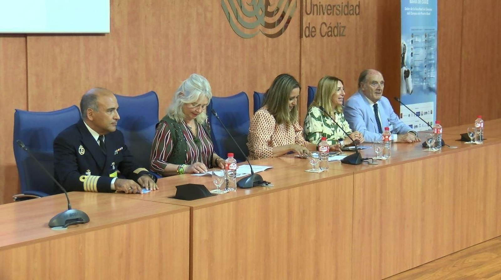 Mesa inaugural del III Foro Socioeconómico de la Sociedad Puertorrealeña de Amigos del País