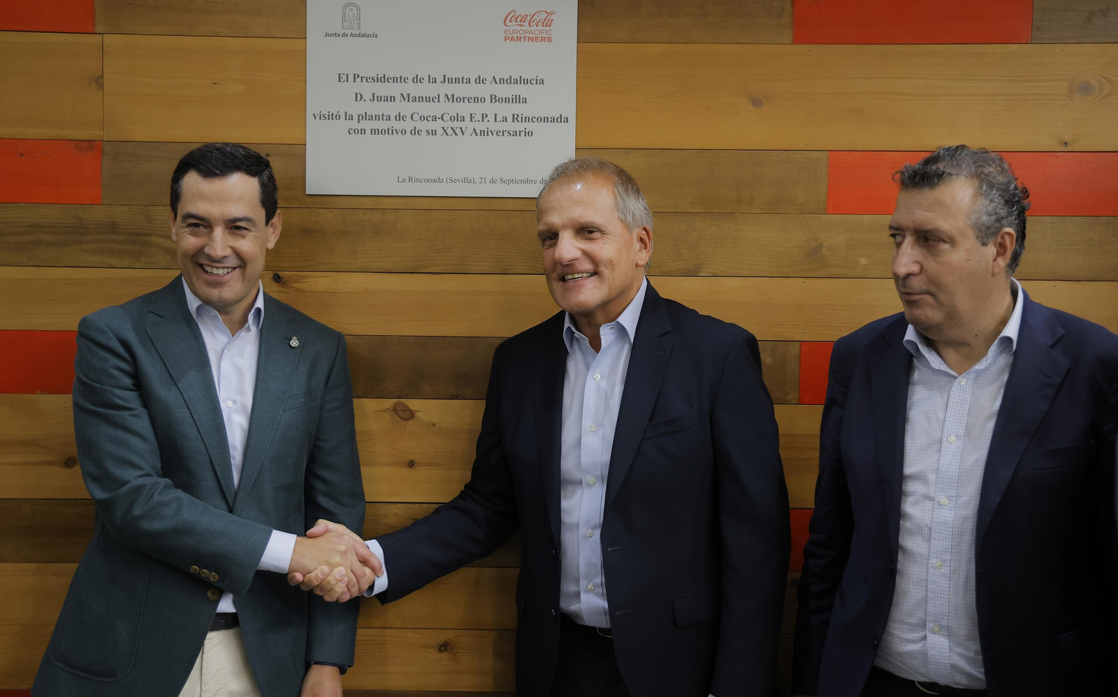 Las fotos de la celebración del 25 aniversario de la planta de Coca-Cola en La Rinconada