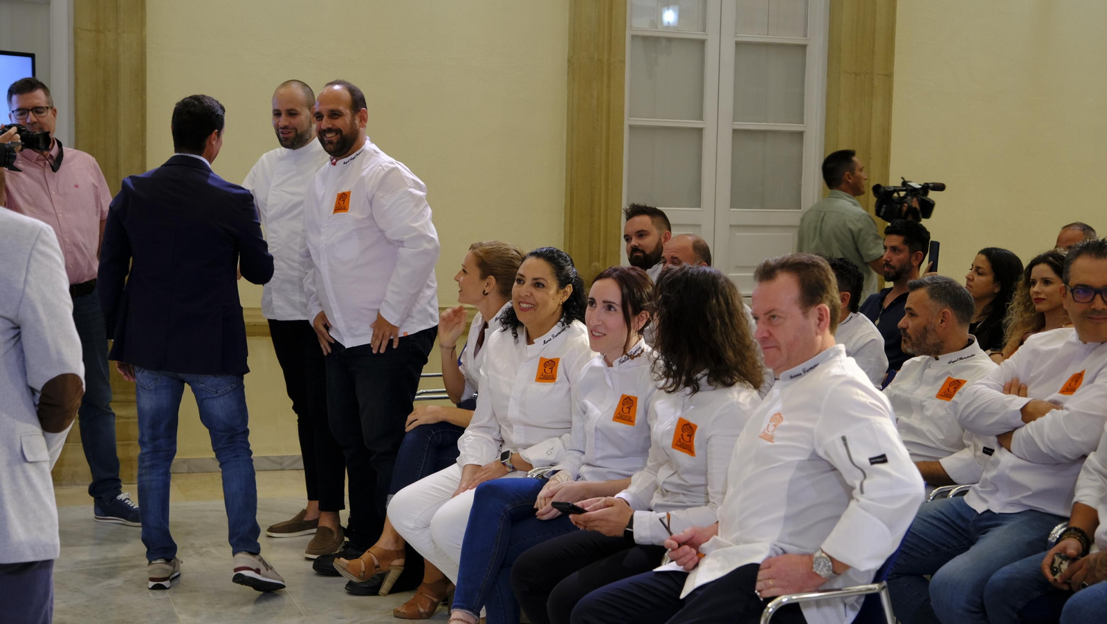 Imágenes de la presentación de  la Asociación Almería Gastronómica