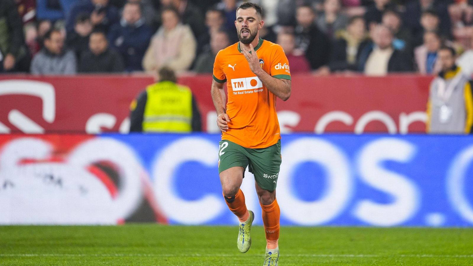 Las mejores imágenes del partido Sevilla - Valencia