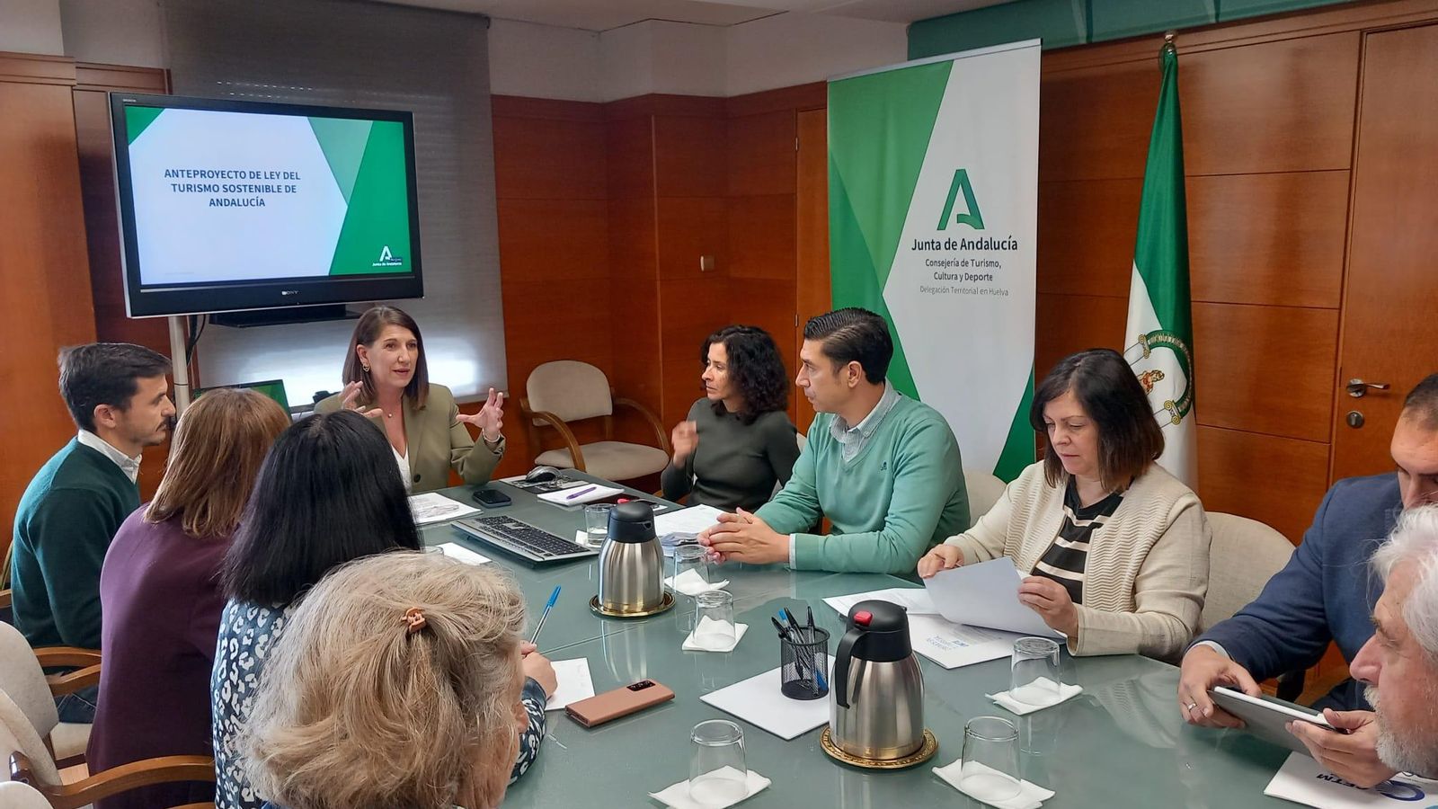 Presentación del Anteproyecto de Ley de Turismo Sostenible de Andalucía.