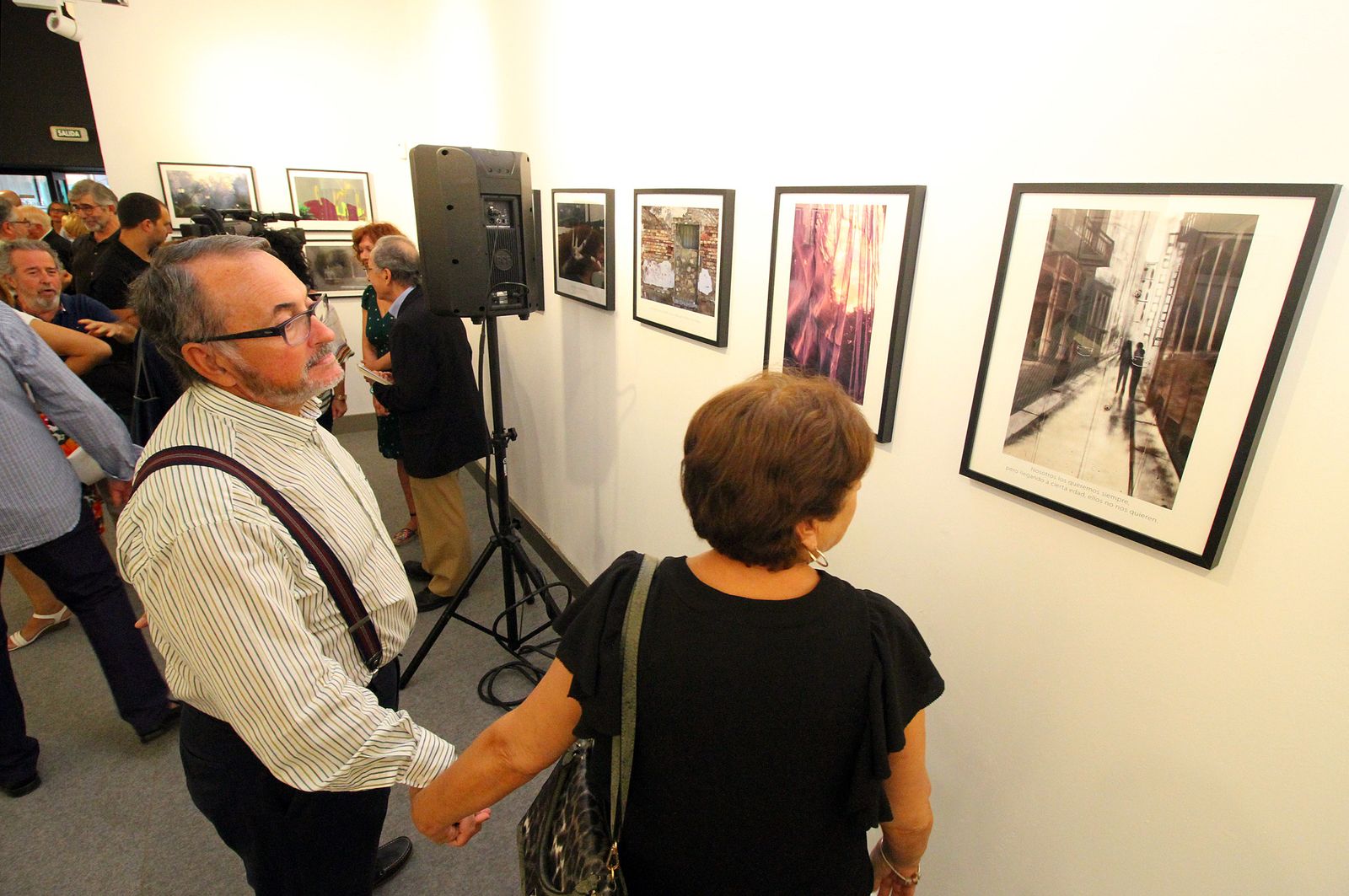 Exposición 'Frases que habitan en el olvido. Expresiones surgidas desde el interior del Alzheimer'.