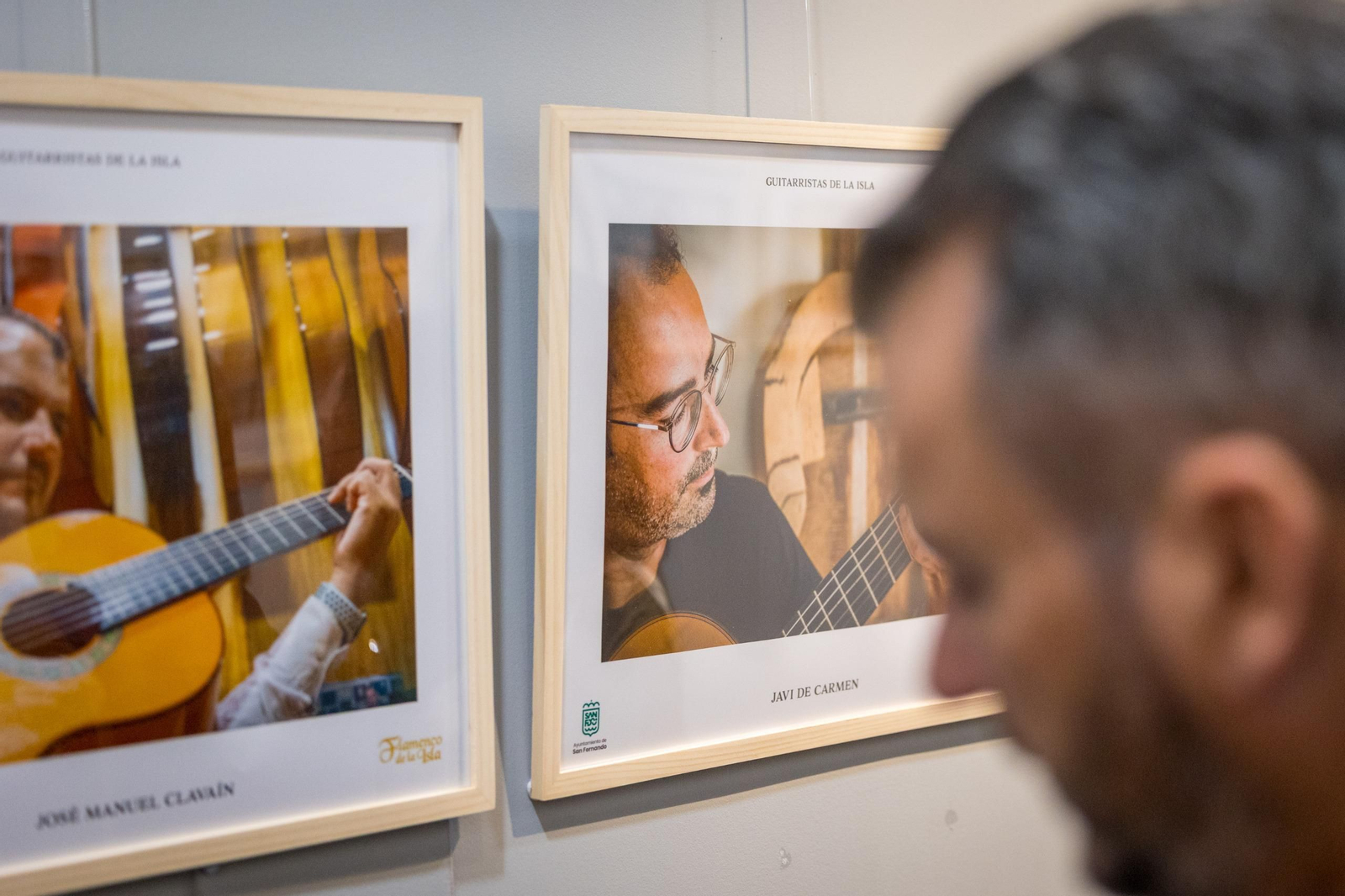 Las imágenes de la exposición 'Guitarristas de la Isla' en el Museo Camarón