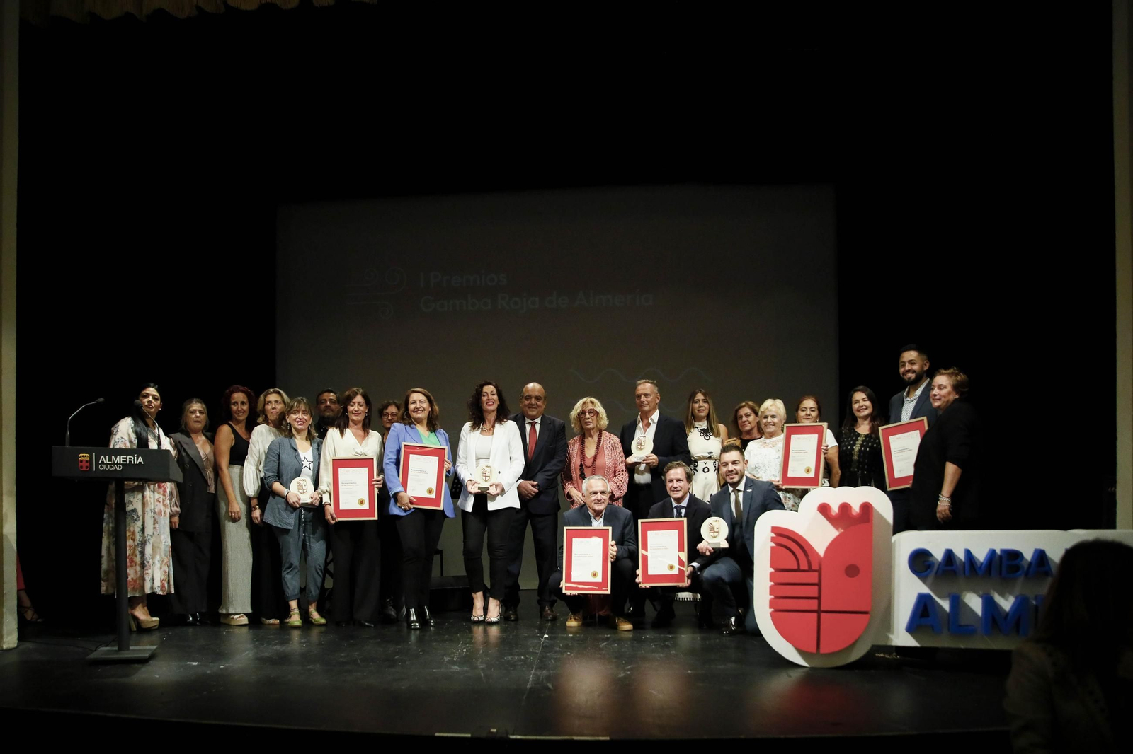 Las imágenes de la gala de la gamba roja de Almería
