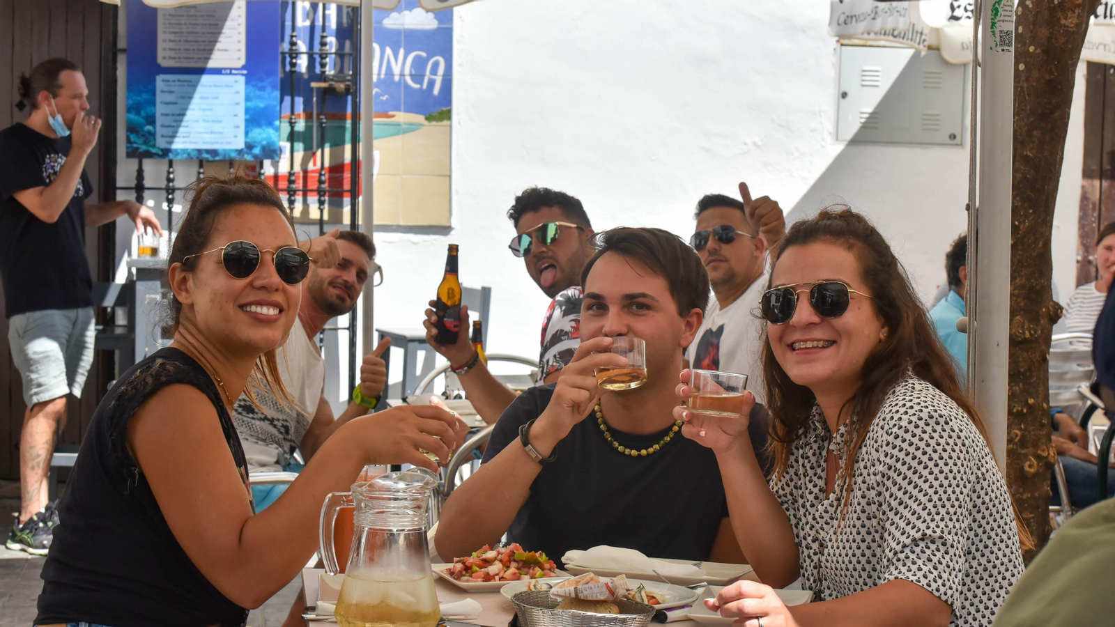 Las fotos del ambiente en Tarifa del primer dia sin Feria