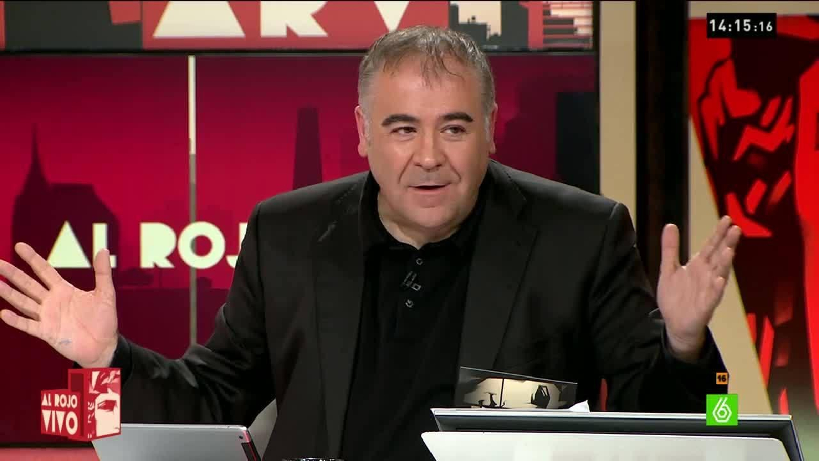 Antonio García Ferreras en 'Al rojo vivo'