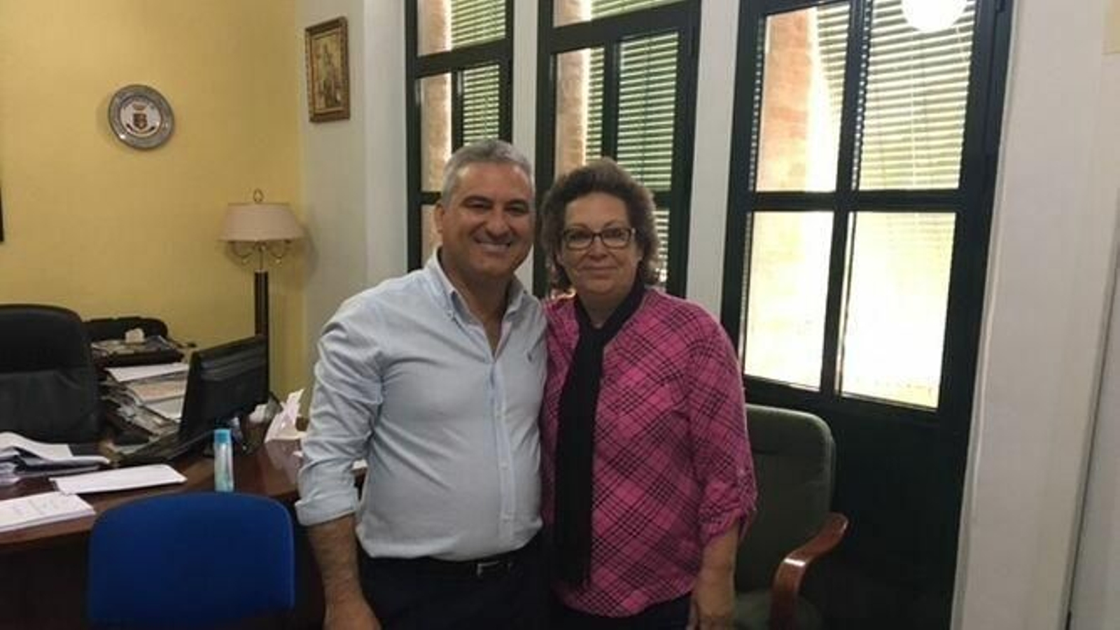 Miguel Ángel Barrios y María Josefa Ferre