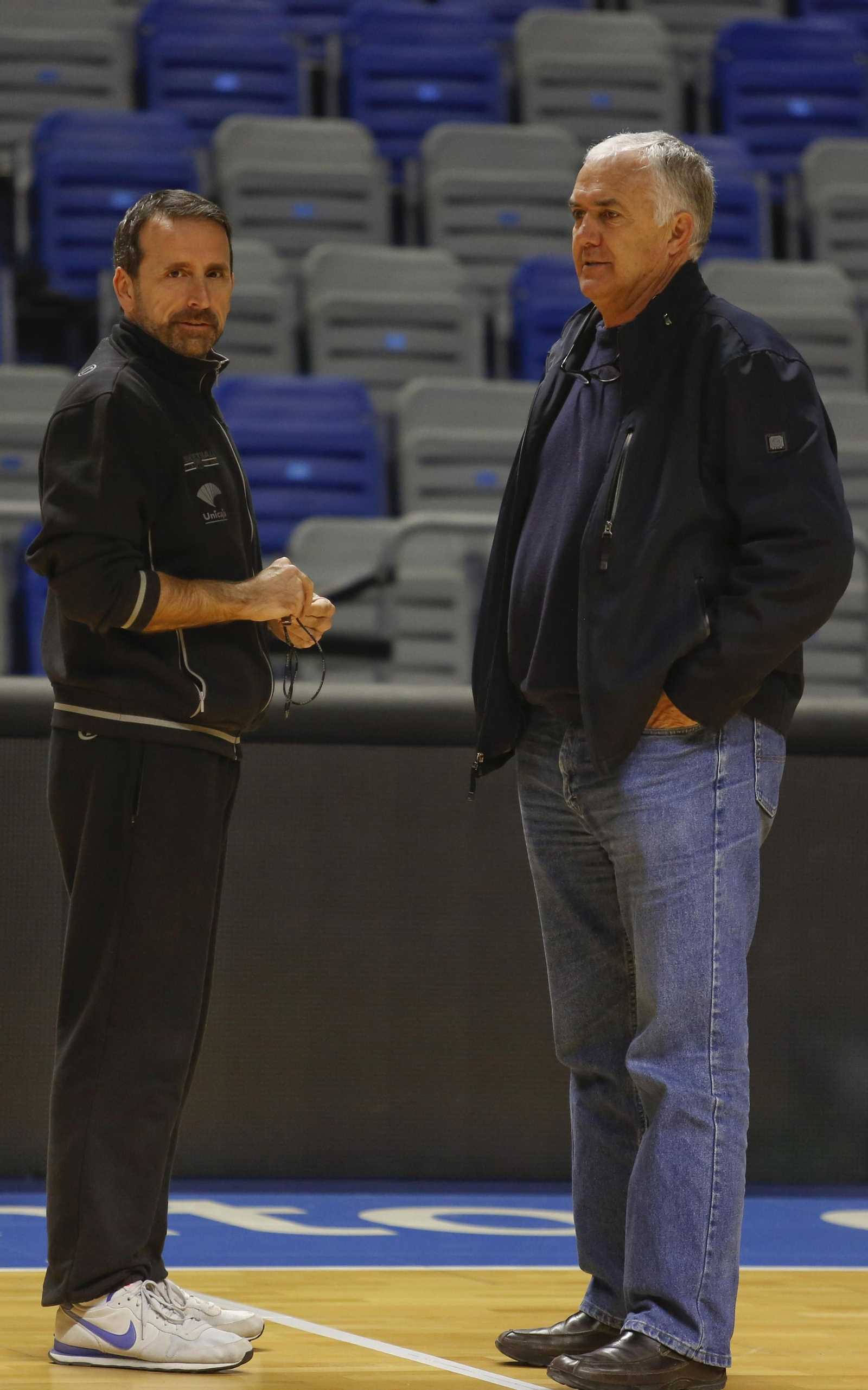 Las fotos de Manolo Rubia en su etapa en el Unicaja