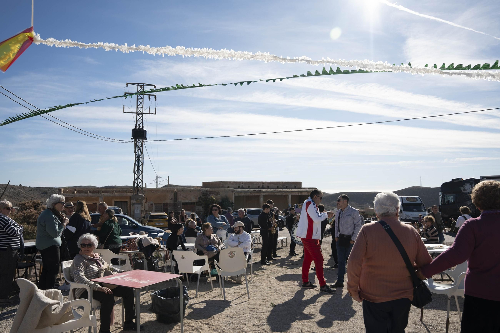 Las imágenes de la romería en Cuevas de Los Úbeda