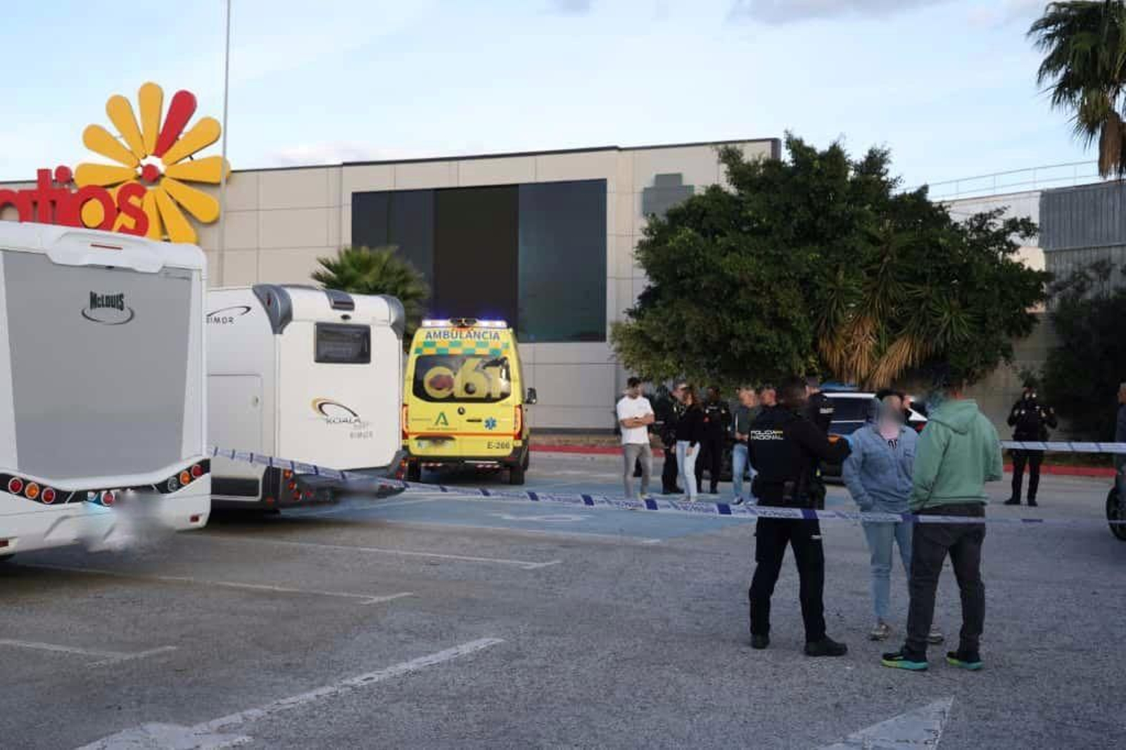 Lugar donde se ha producido el tiroteo.