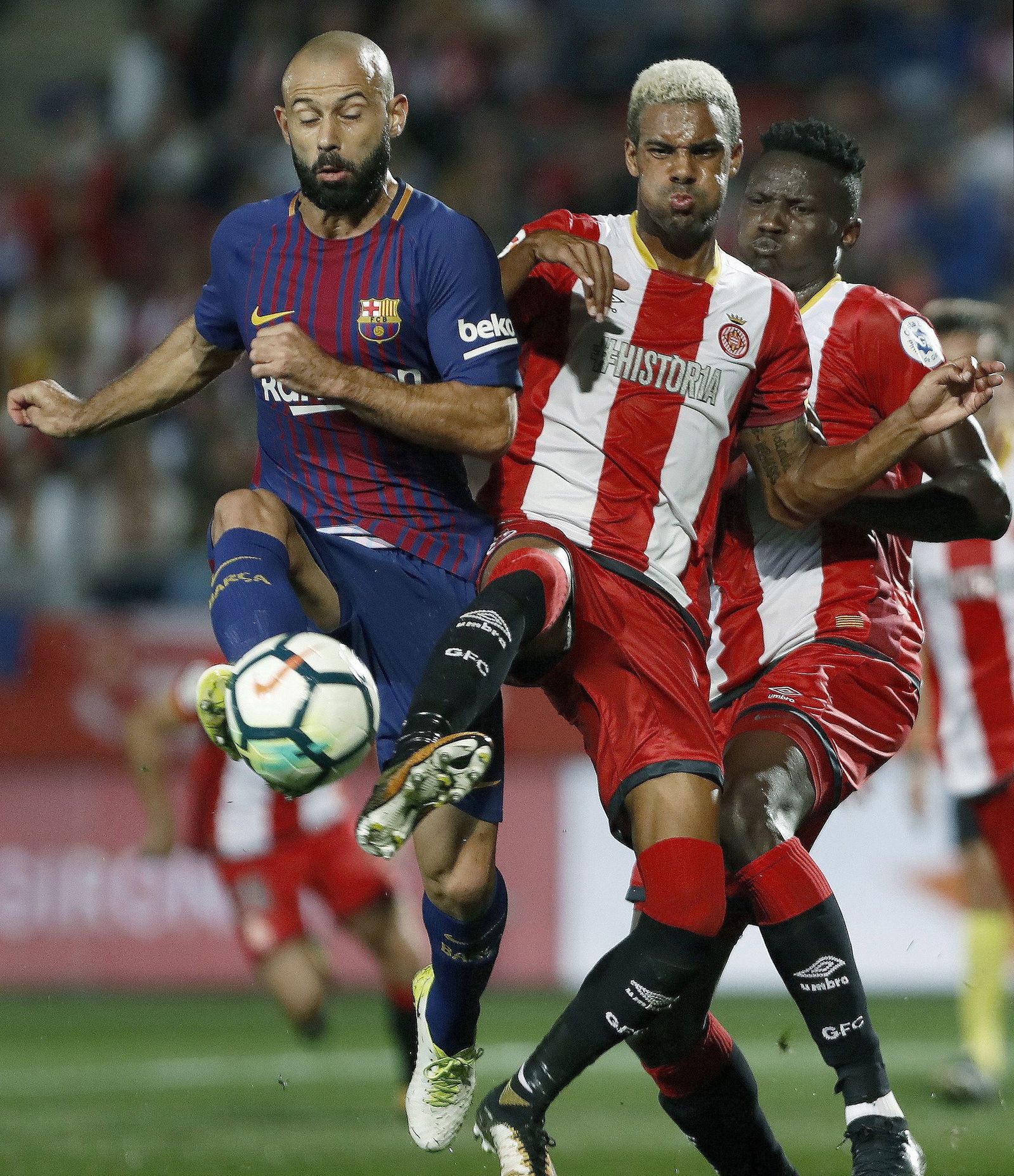 Las imágenes del Girona-Barcelona