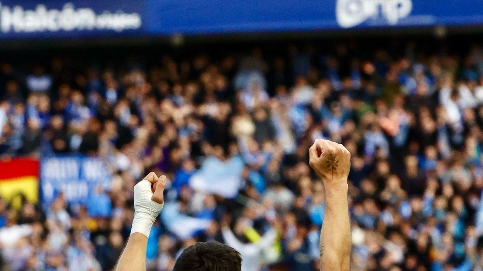 El Málaga CF-Racing de Ferrol, en fotos