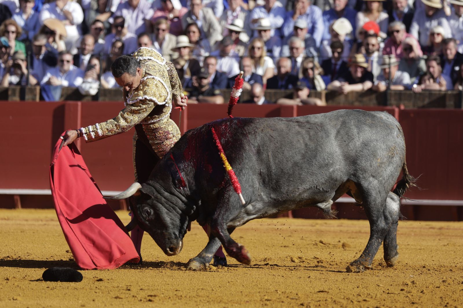 Las imágenes de la corrida de los Victorinos en la Maestranza de Sevilla