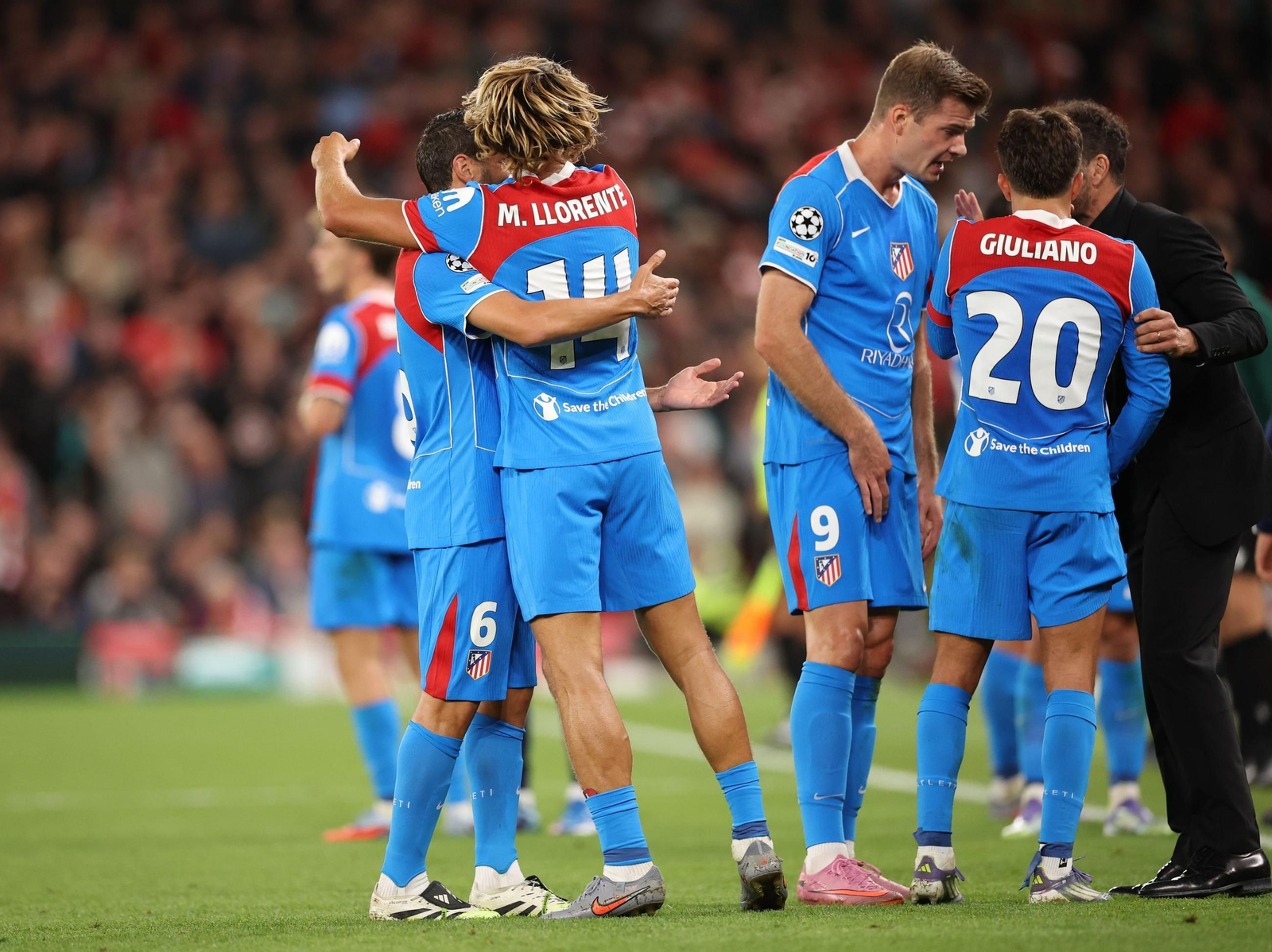 Las fotos del Liverpool - Atlético de Madrid