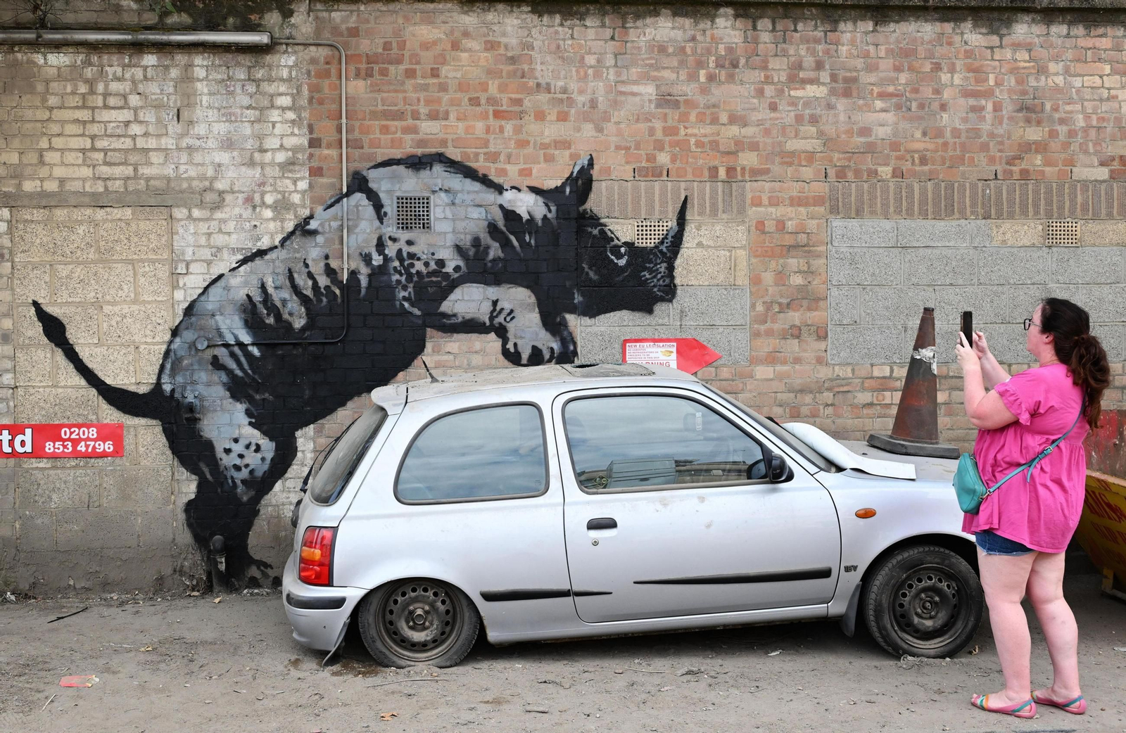 La serie animal del artista Banksy, al completo
