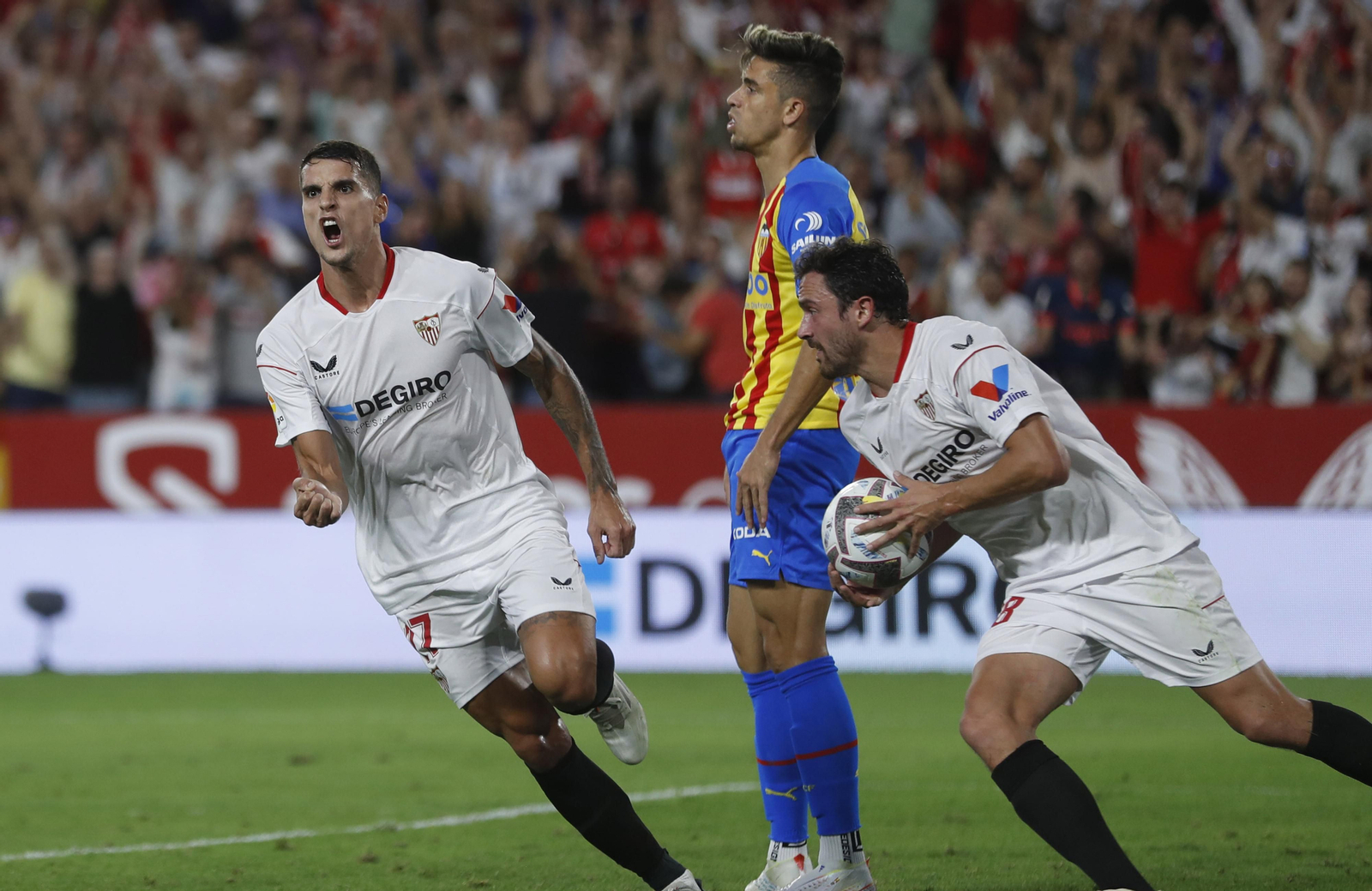 Las imágenes del Sevilla-Valencia