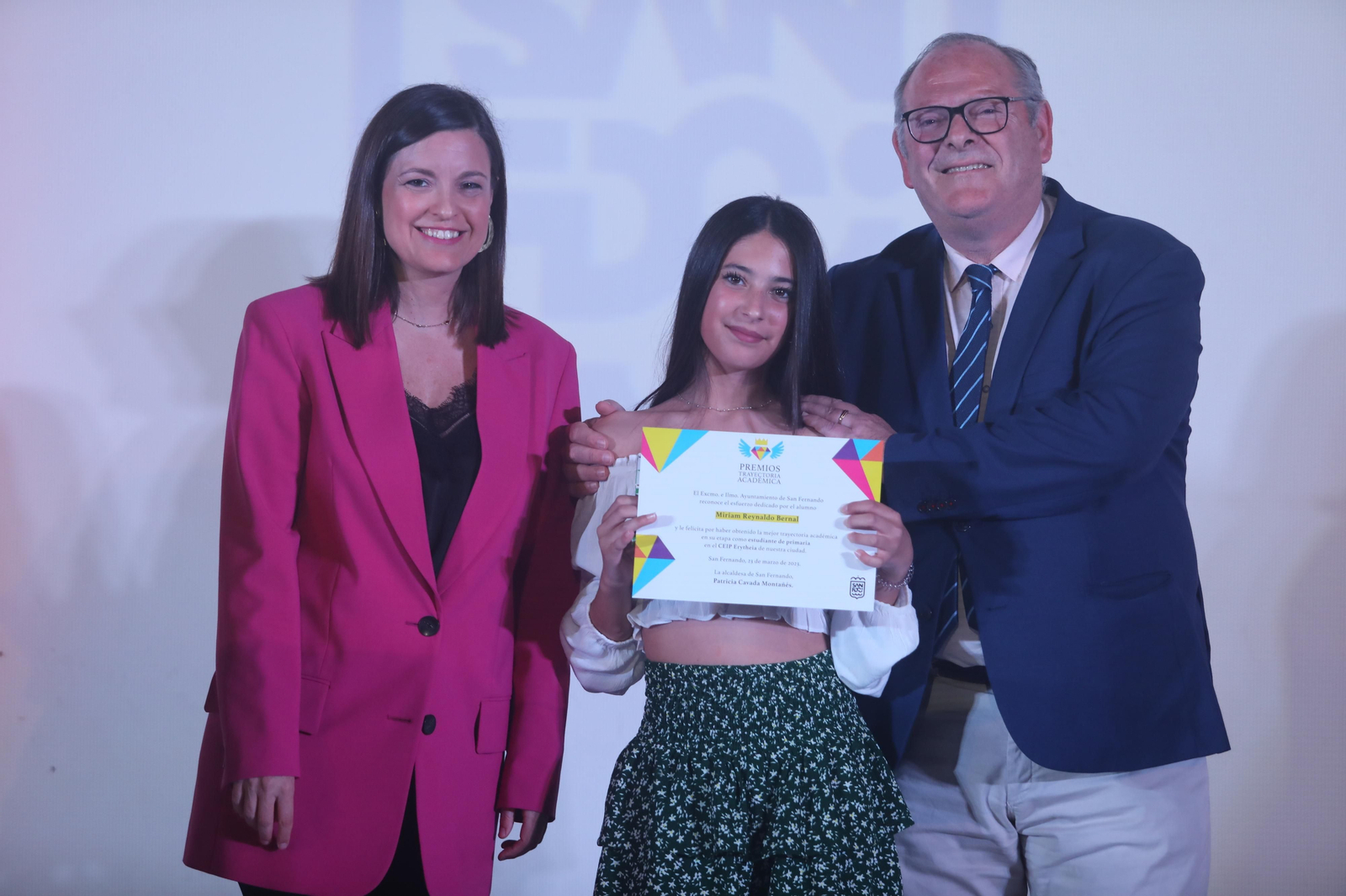 Las imágenes del acto de entrega de premios a los mejores expedientes académicos en San Fernando