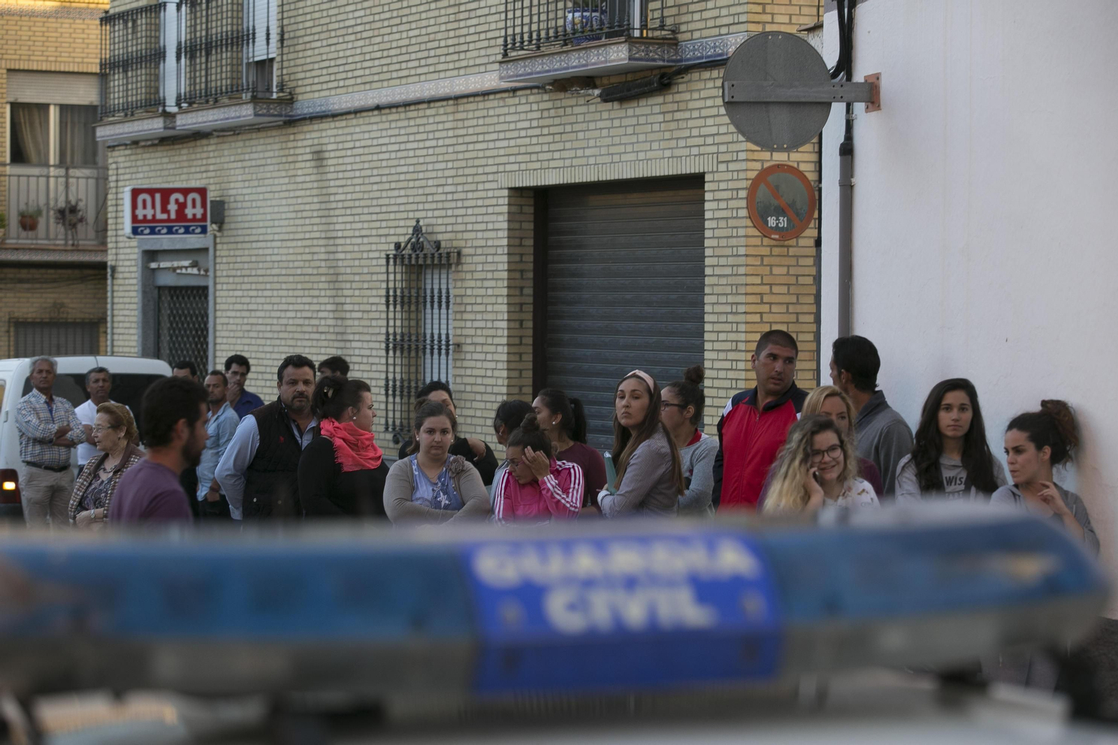 El crimen machista de Alcolea, en imágenes